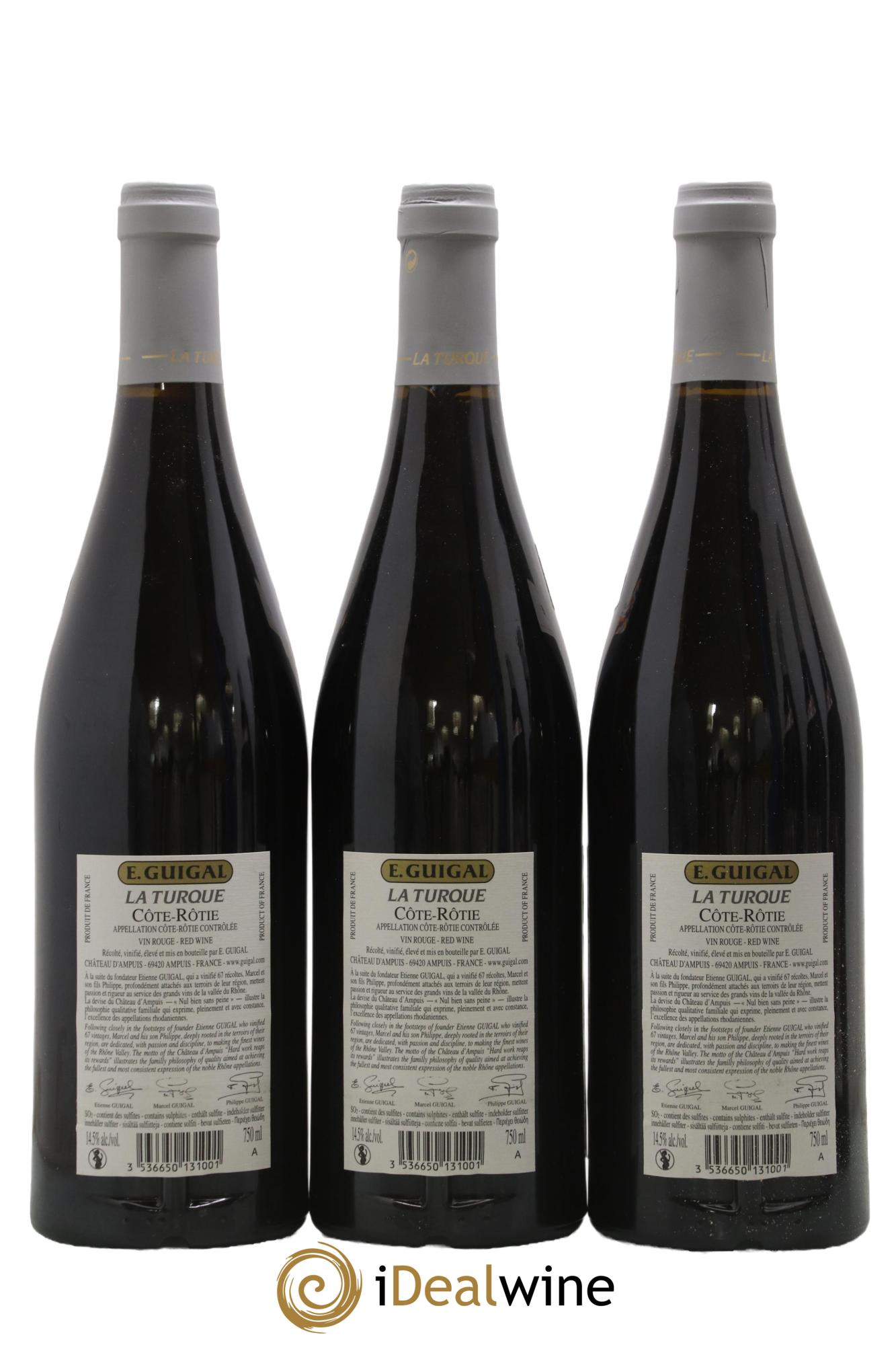 Côte-Rôtie La Turque Guigal 2018 - Lot de 6 bouteilles - 2