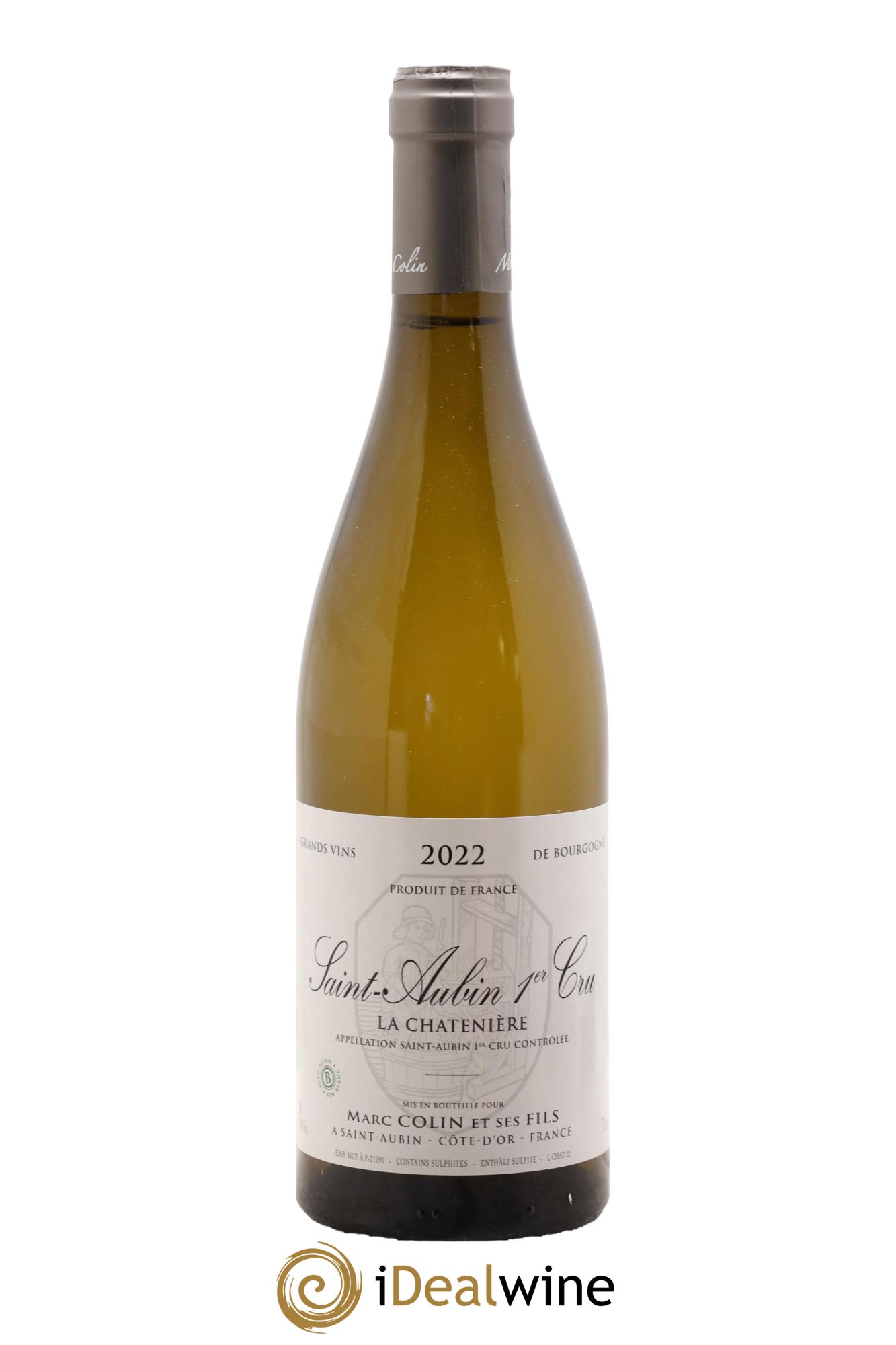 Saint-Aubin 1er Cru La Chatenière Marc Colin & Fils 2022 - Posten von 1 Flasche - 0