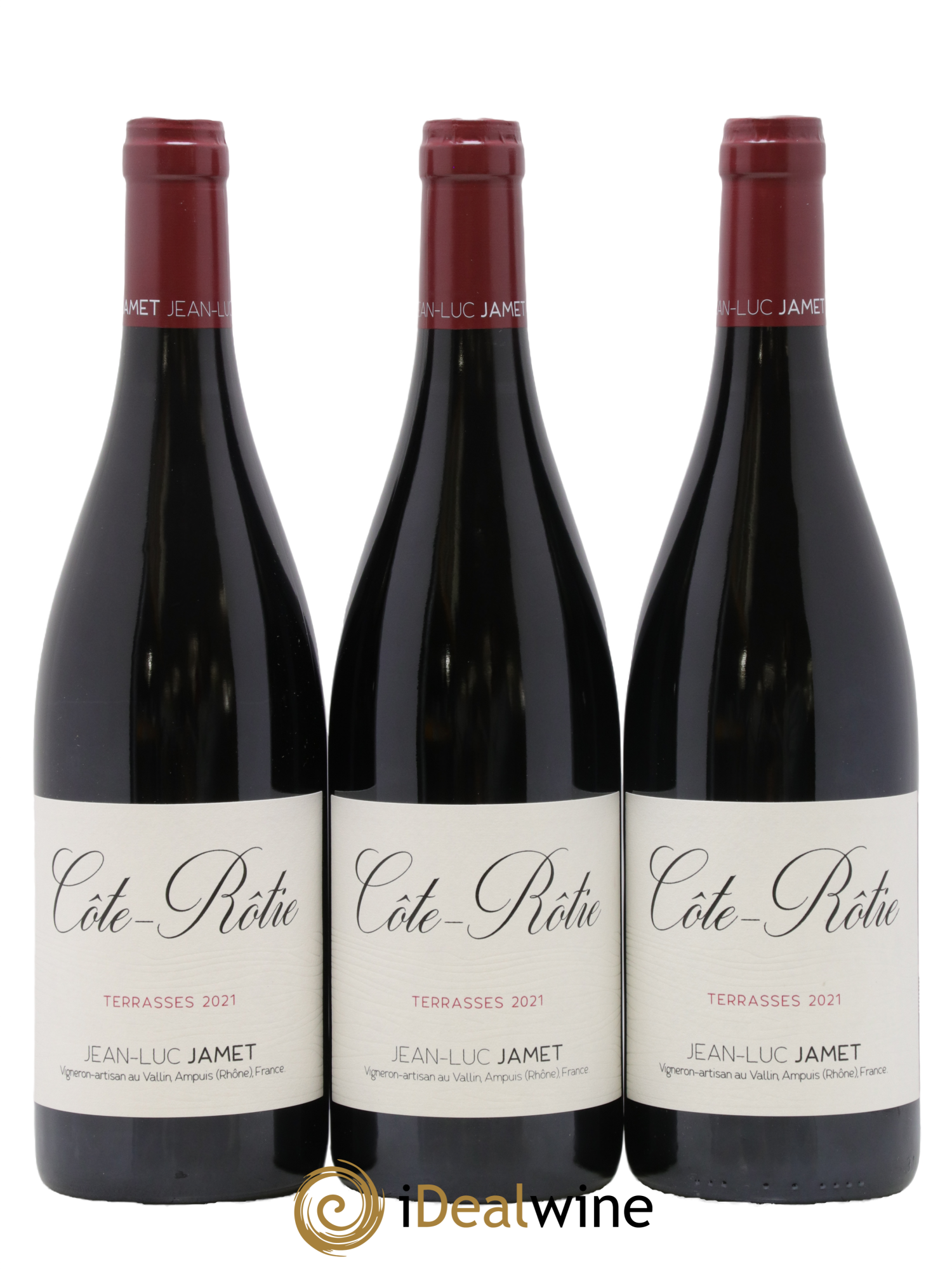 Côte-Rôtie Terrasses Jean-Luc Jamet (Domaine) 2021 - Lot de 3 bouteilles - 0