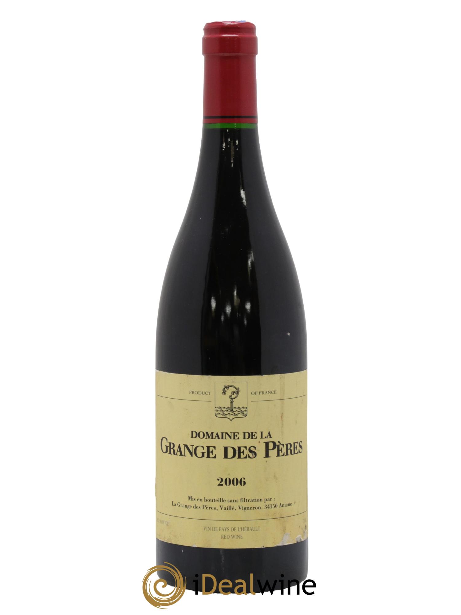 IGP Pays d'Hérault Grange des Pères Laurent Vaillé 2006 - Lot of 1 bottle - 0