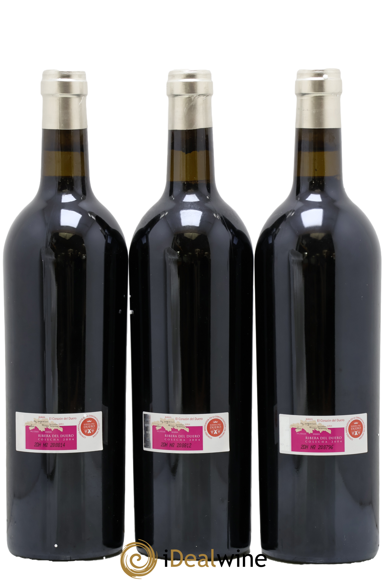 Ribera Del Duero Flor de Pingus Dominio de Pingus - Peter Sisseck 2004 - Lot de 3 bouteilles - 1
