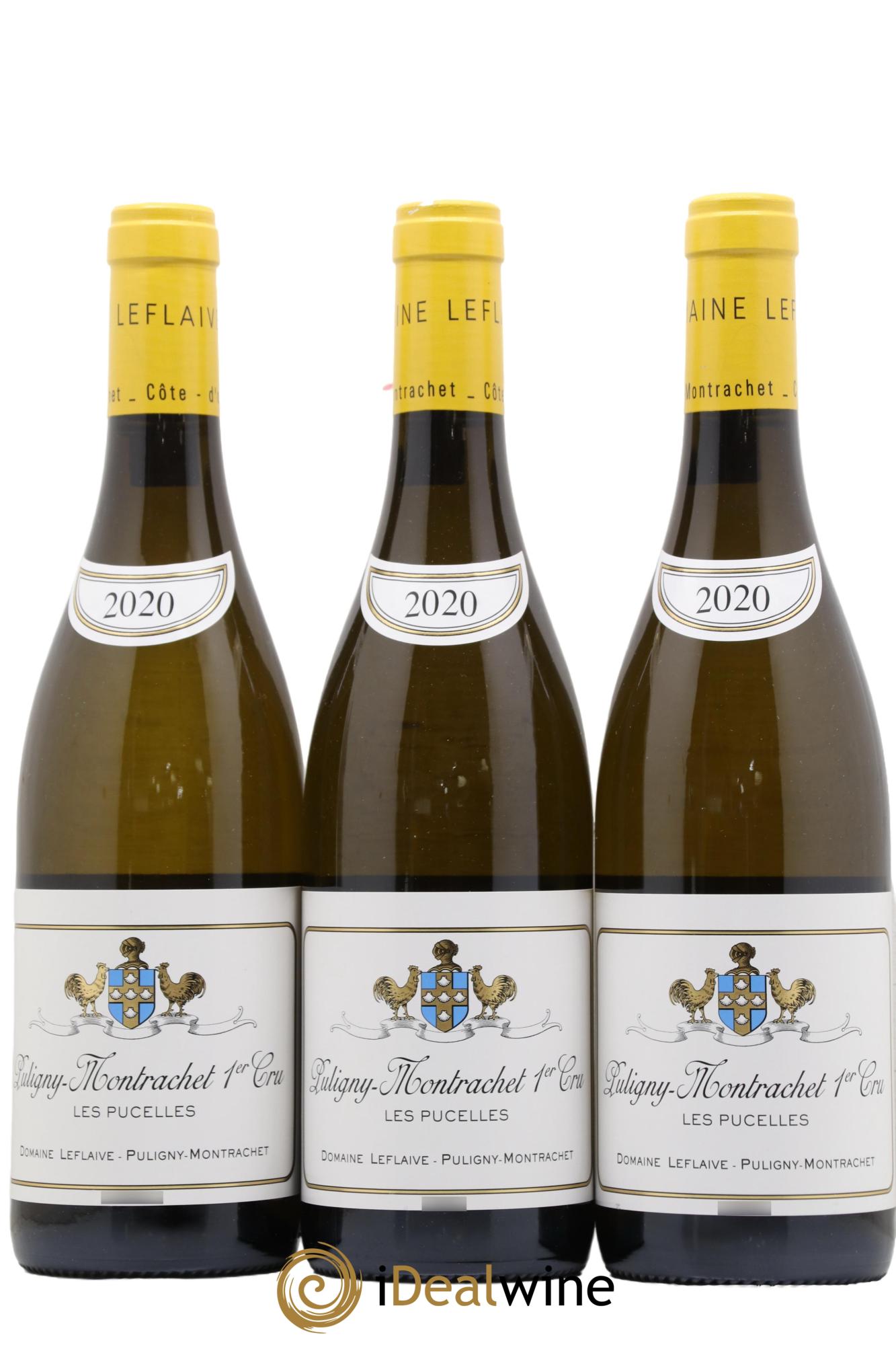 Puligny-Montrachet 1er Cru Les Pucelles Leflaive (Domaine) 2020 - Lot de 3 bouteilles - 0