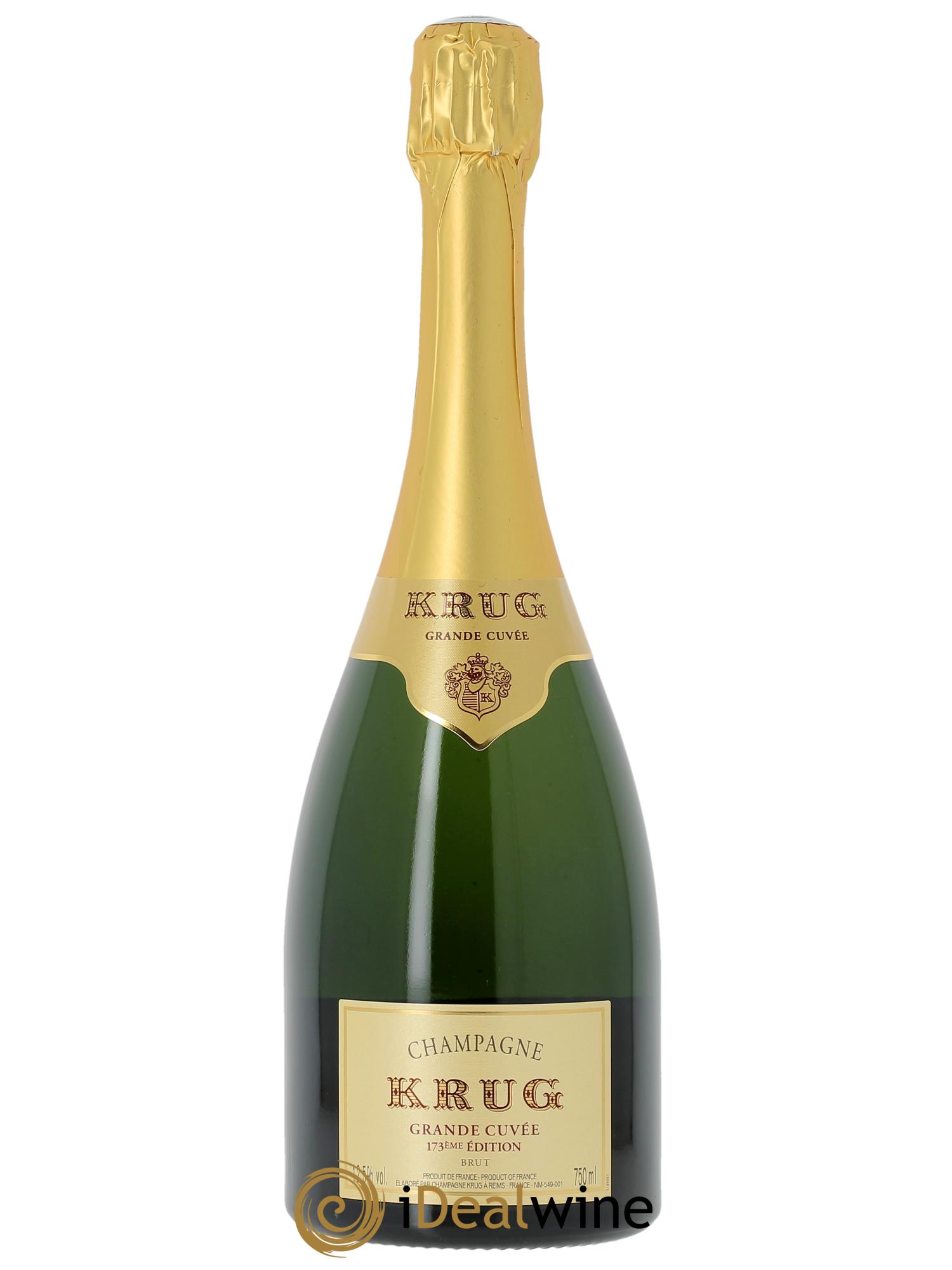 Grande Cuvée Brut - 173ème édition Krug  - Lot of 1 bottle - 1