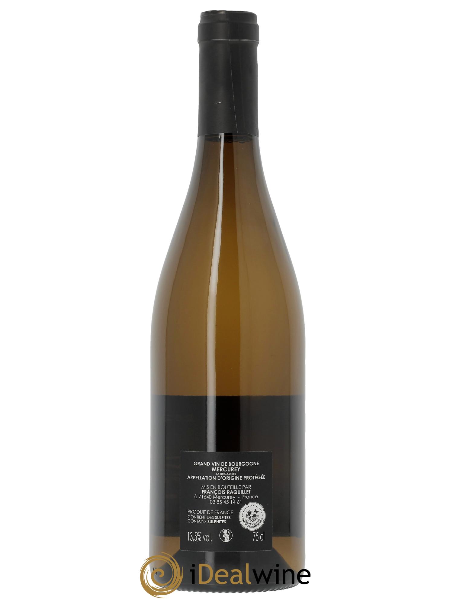 Mercurey La Brigadière François Raquillet  2023 - Lotto di 1 bottiglia - 1