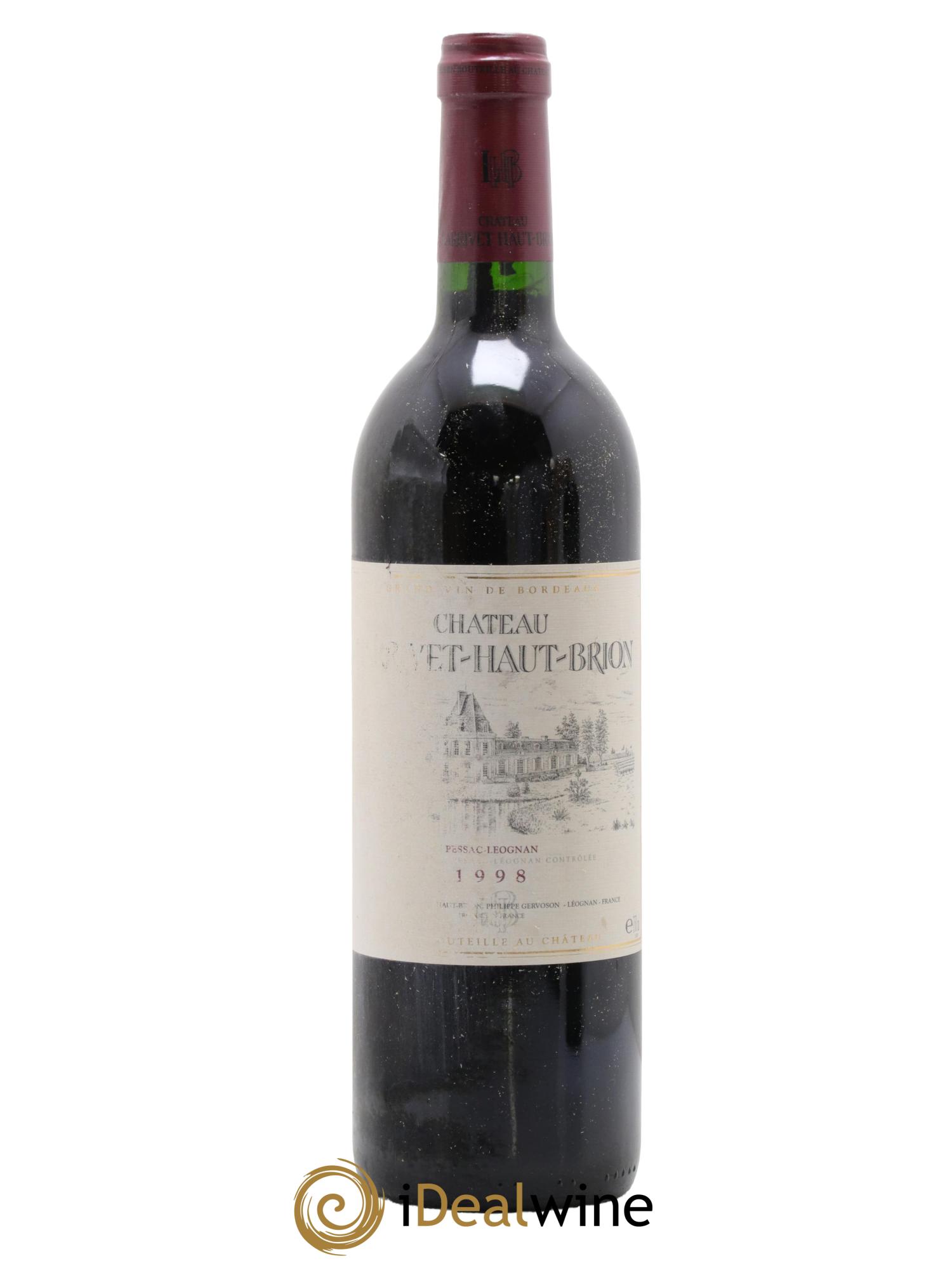 Château Larrivet Haut-Brion 1998 - Lot of 1 bottle - 0