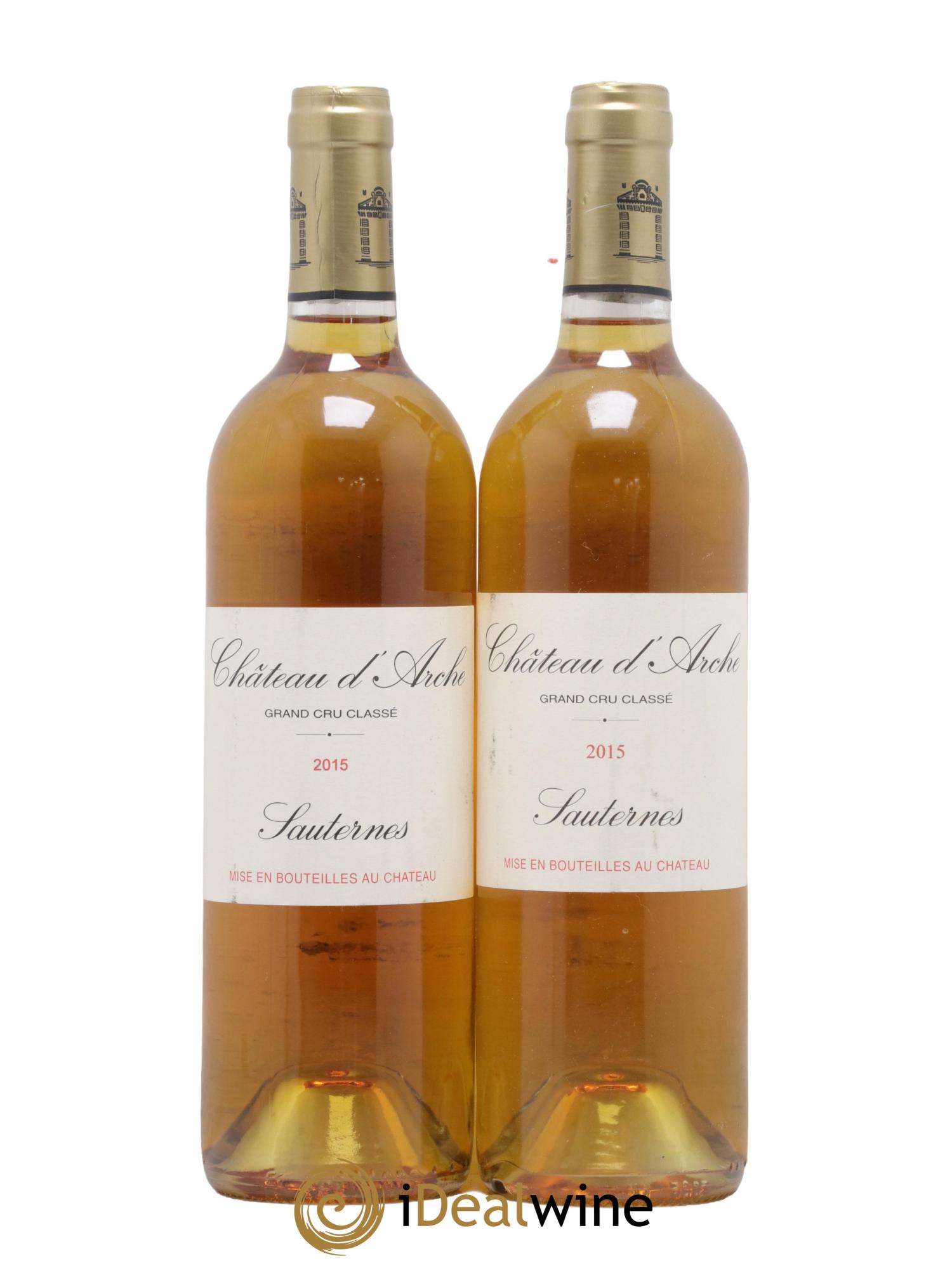 Château d' Arche 2ème Grand Cru Classé 2015 - Lotto di 2 bottiglie - 0
