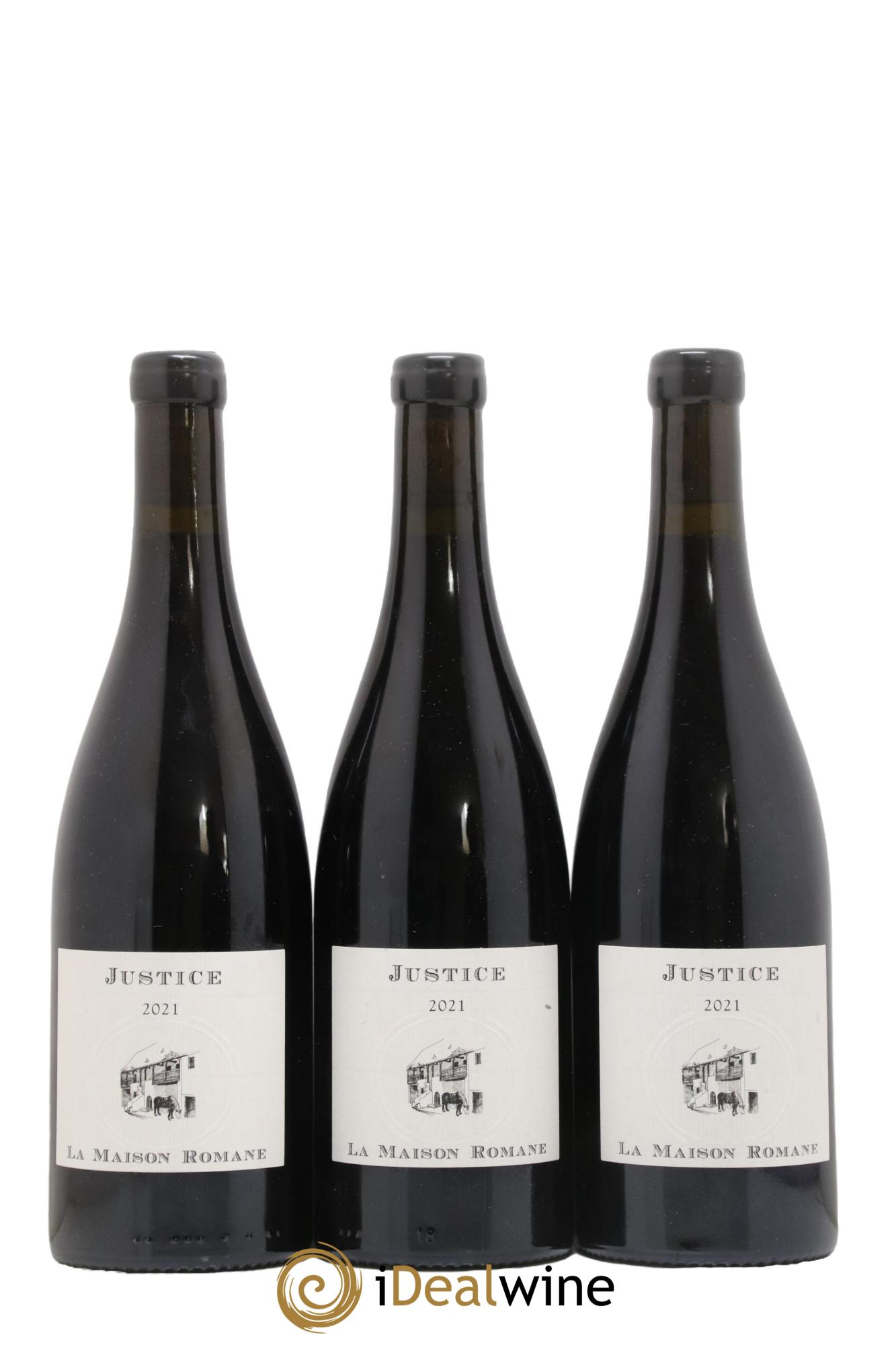 Gevrey-Chambertin La Justice La Maison Romane 2021 - Lot de 3 bouteilles - 0