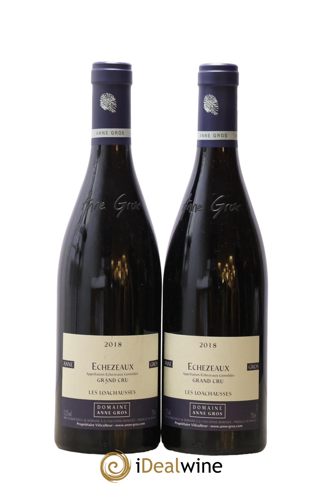 Echezeaux Grand Cru Les Loachausses Anne Gros 2018 - Posten von 2 Flaschen - 0