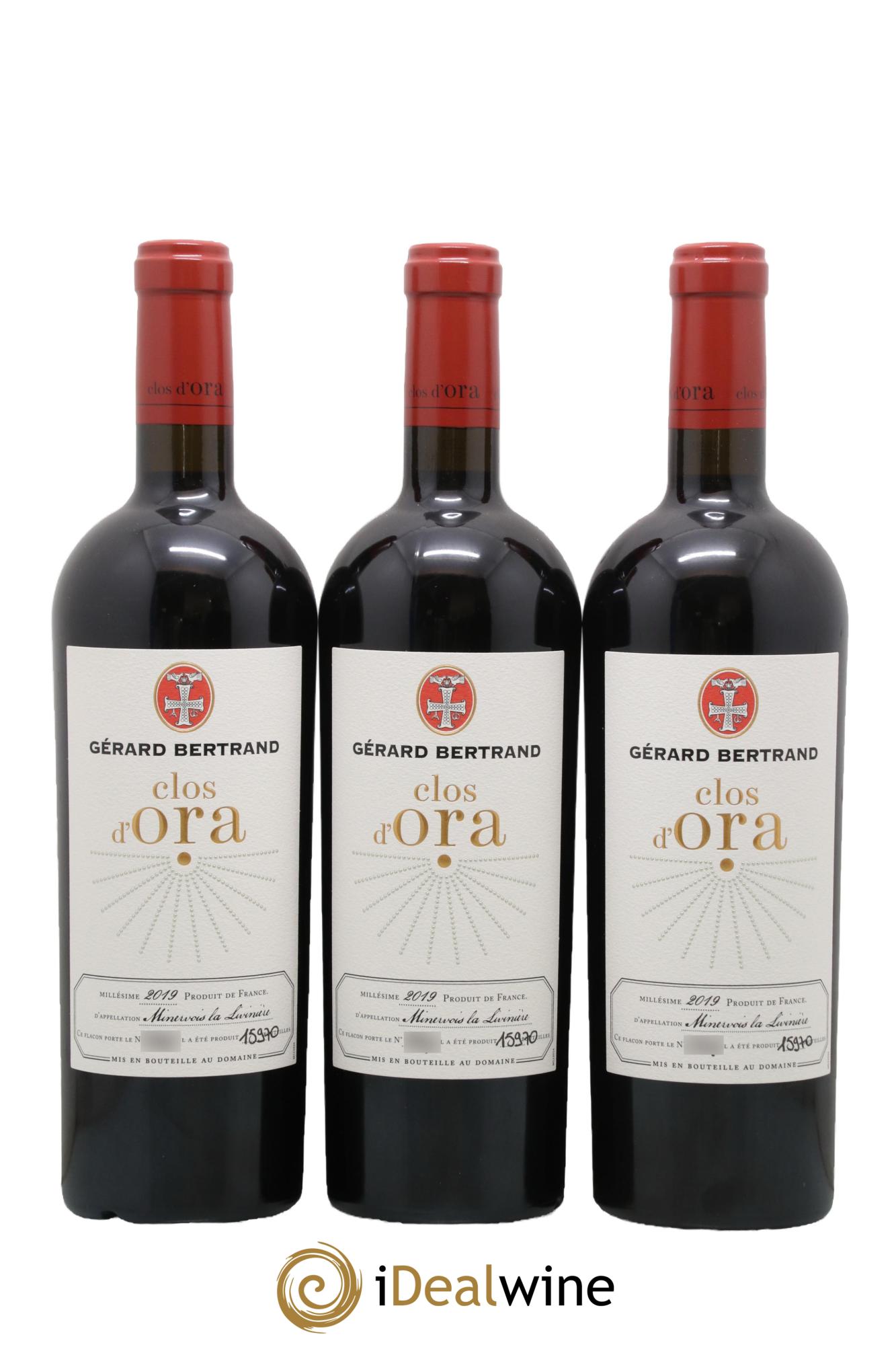 Minervois La Livinière Clos d'Ora Gérard Bertrand 2019 - Lot de 6 bouteilles - 2