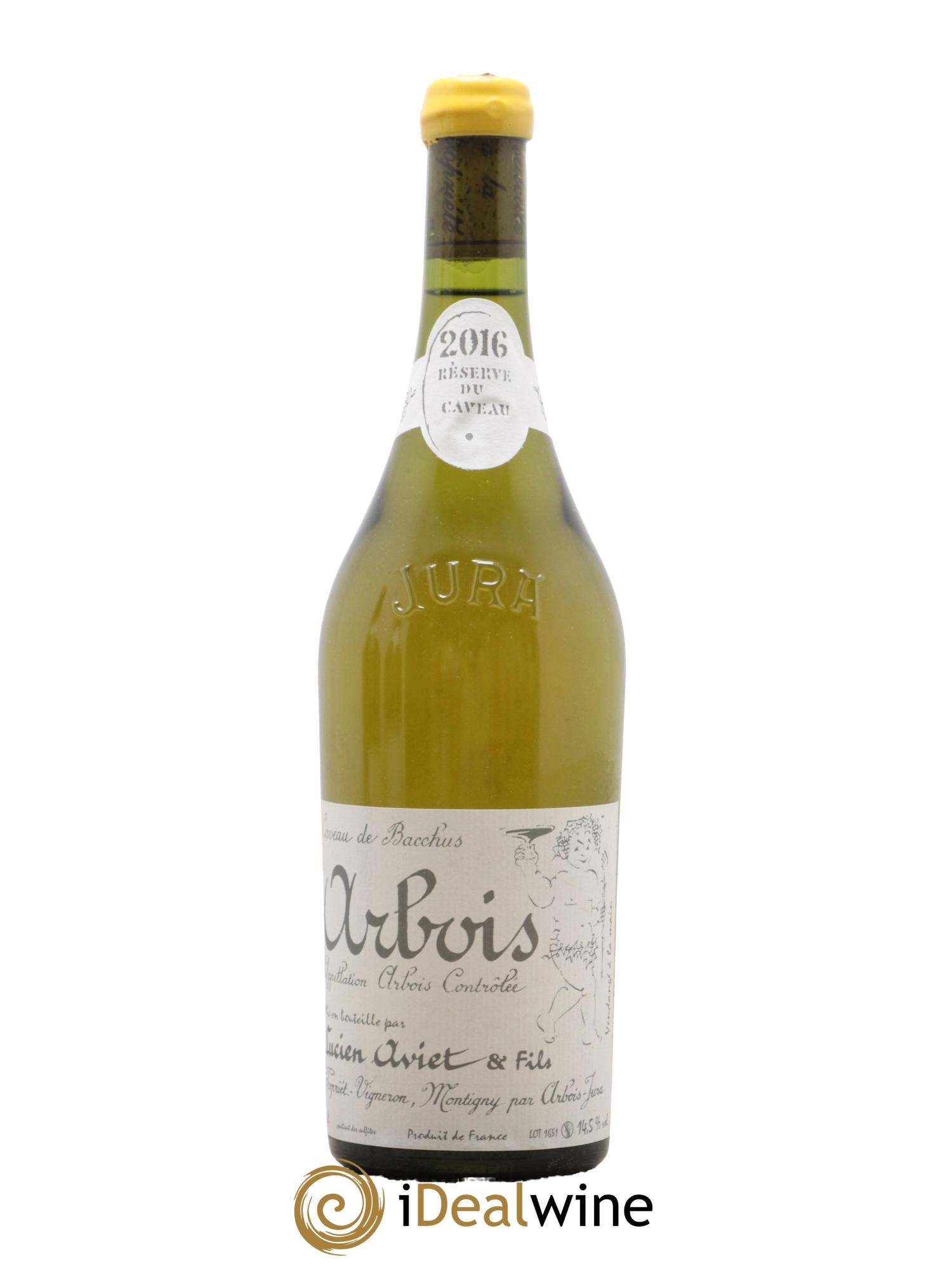 Arbois Savagnin Réserve du Caveau Lucien Aviet (Domaine) 2016 - Lot de 1 bouteille - 0