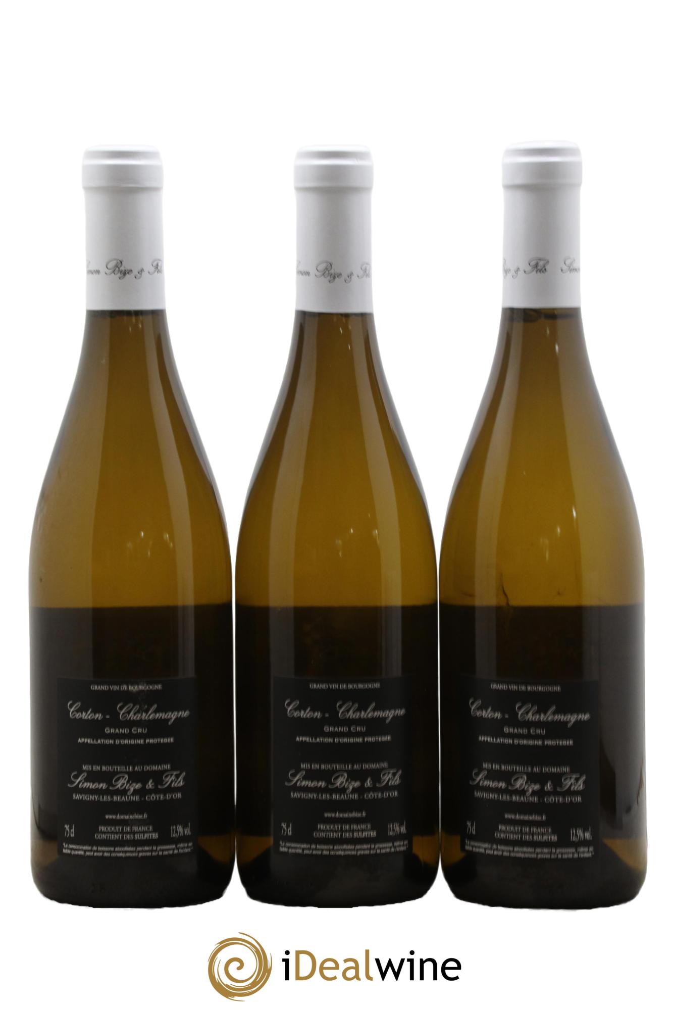 Corton-Charlemagne Grand Cru Simon Bize & Fils 2022 - Posten von 3 Flaschen - 1