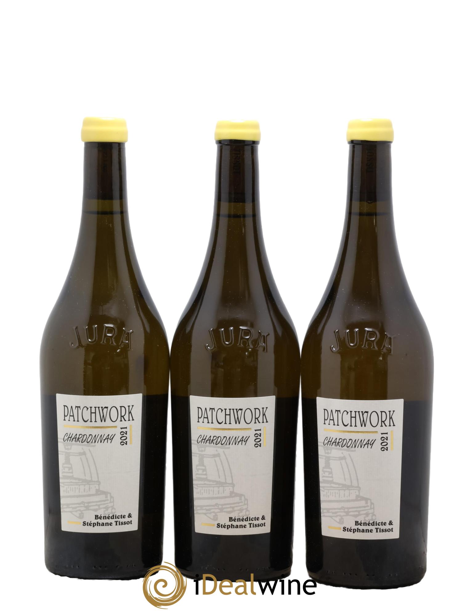 Arbois Patchwork Bénédicte et Stéphane Tissot 2021 - Lotto di 3 bottiglie - 0