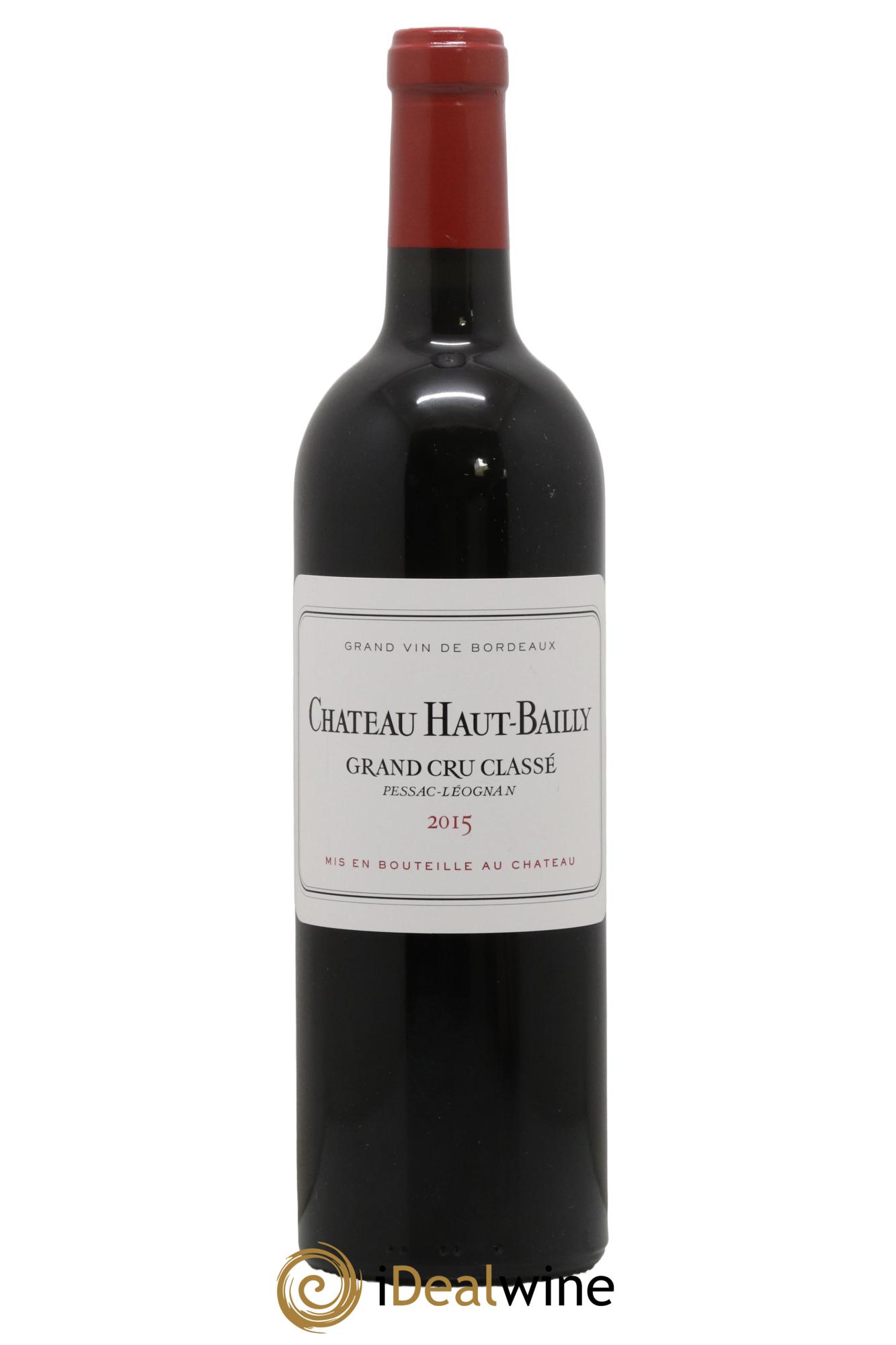 Château Haut-Bailly Cru Classé de Graves 2015 - Lot de 1 bouteille - 0