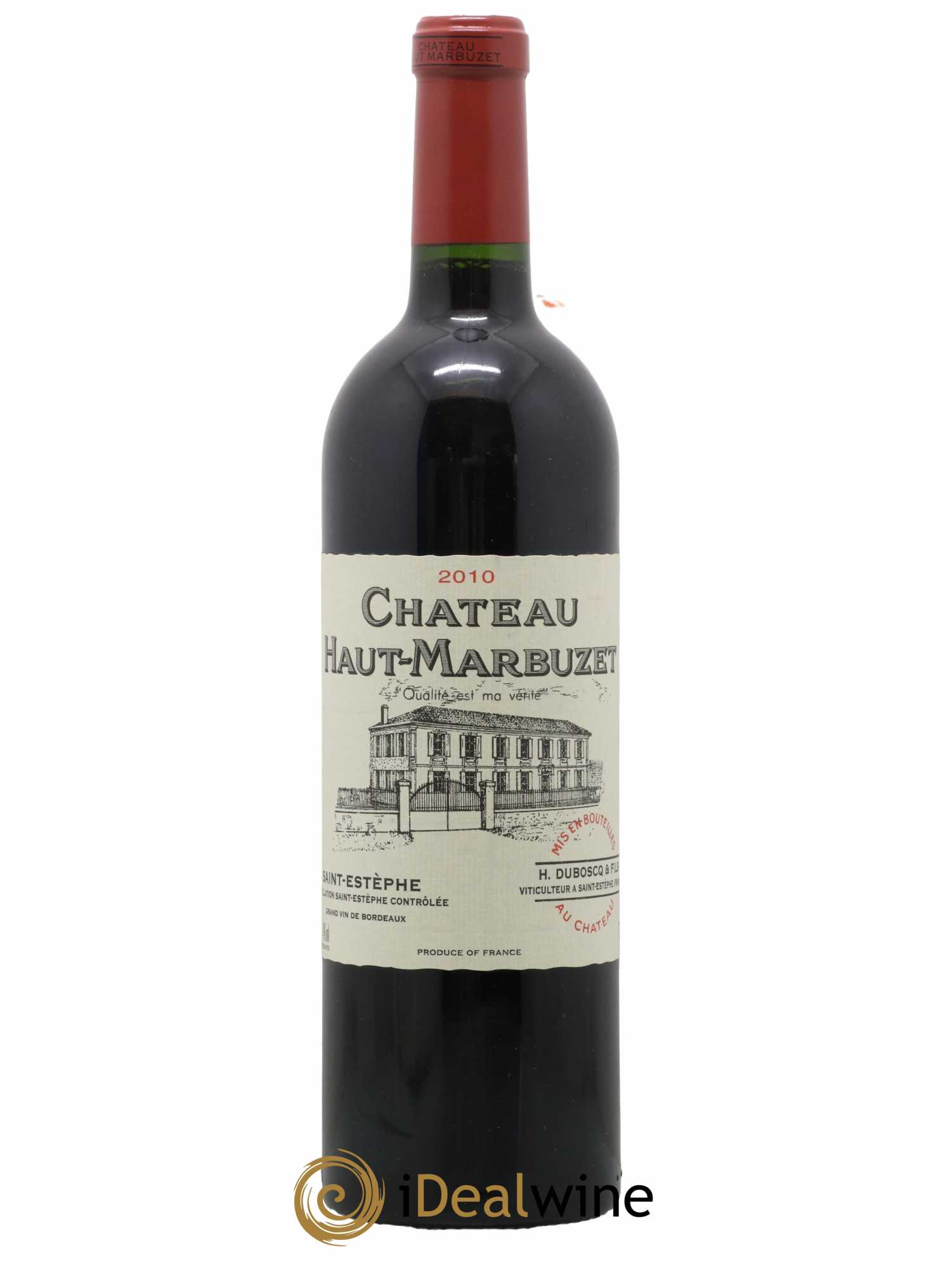 Château Haut Marbuzet 2010 - Lot de 1 bouteille - 0