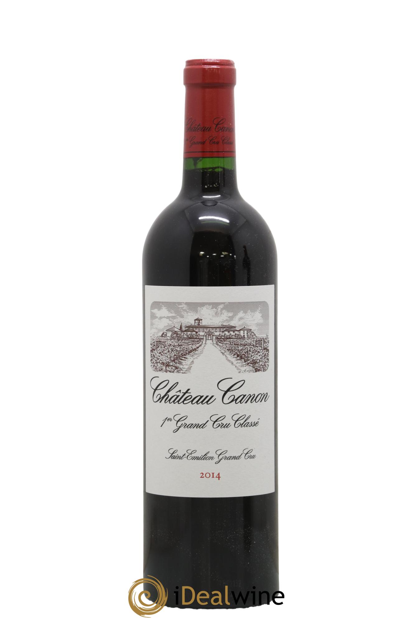 Château Canon 1er Grand Cru Classé B 2014 - Lot de 1 bouteille - 0