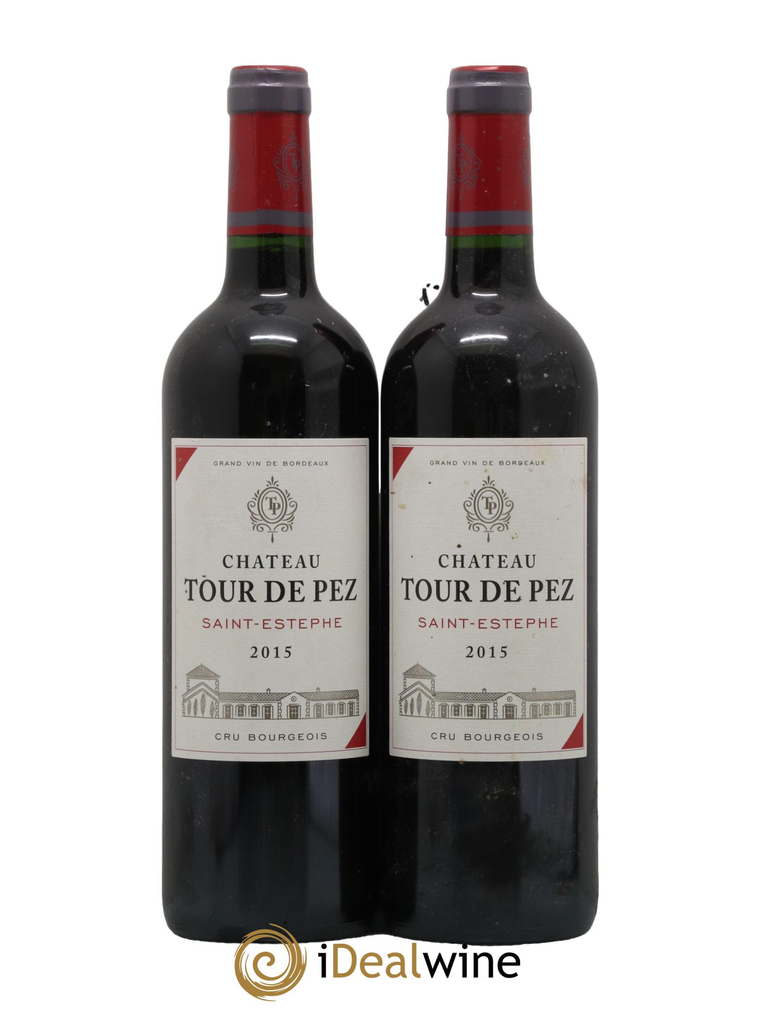 Château Tour de Pez Cru Bourgeois 2015 - Lot de 2 bouteilles - 0