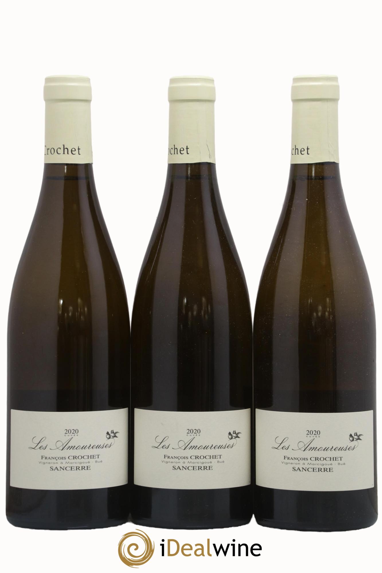 Sancerre Les Amoureuses François Crochet 2020 - Lot de 3 bouteilles - 0