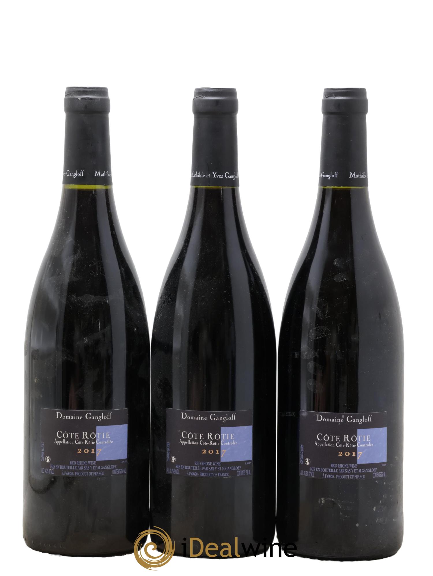 Côte-Rôtie La Barbarine Gangloff (Domaine) 2017 - Lotto di 3 bottiglie - 1