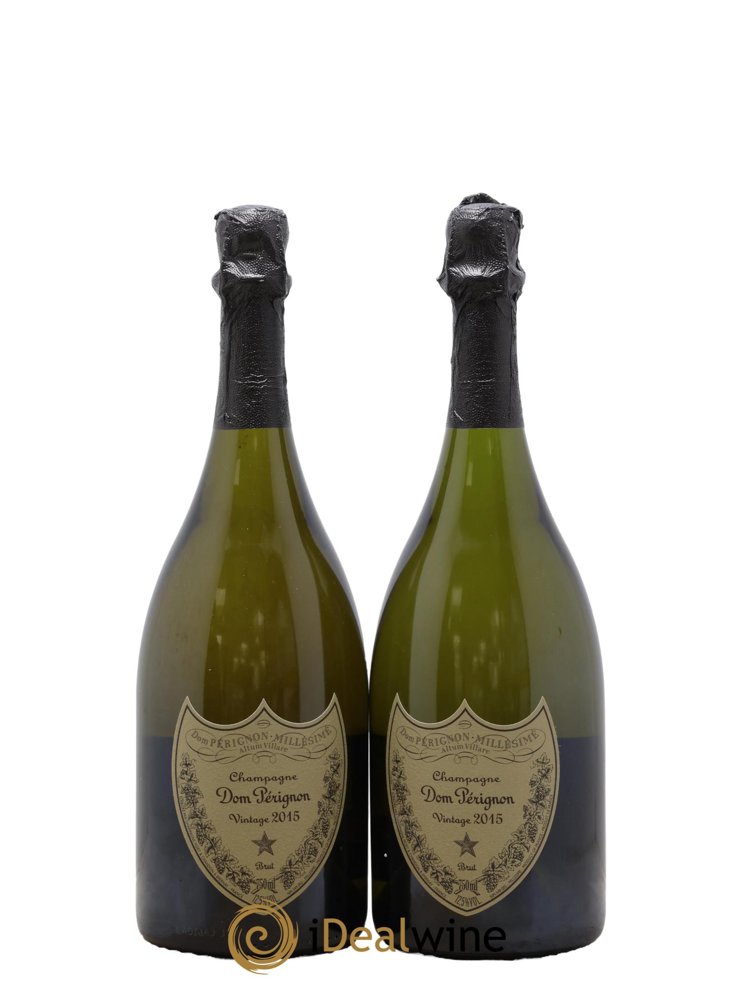 Brut Dom Pérignon 2015 - Lot of 2 bottles - 0