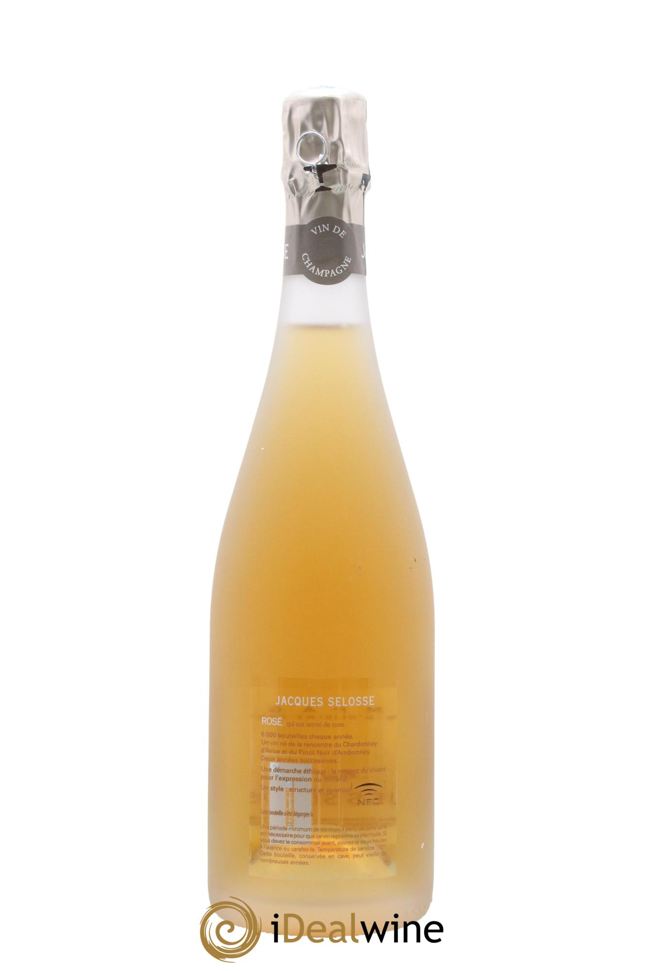 Rosé Brut Jacques Selosse - Lot de 1 bouteille - 1