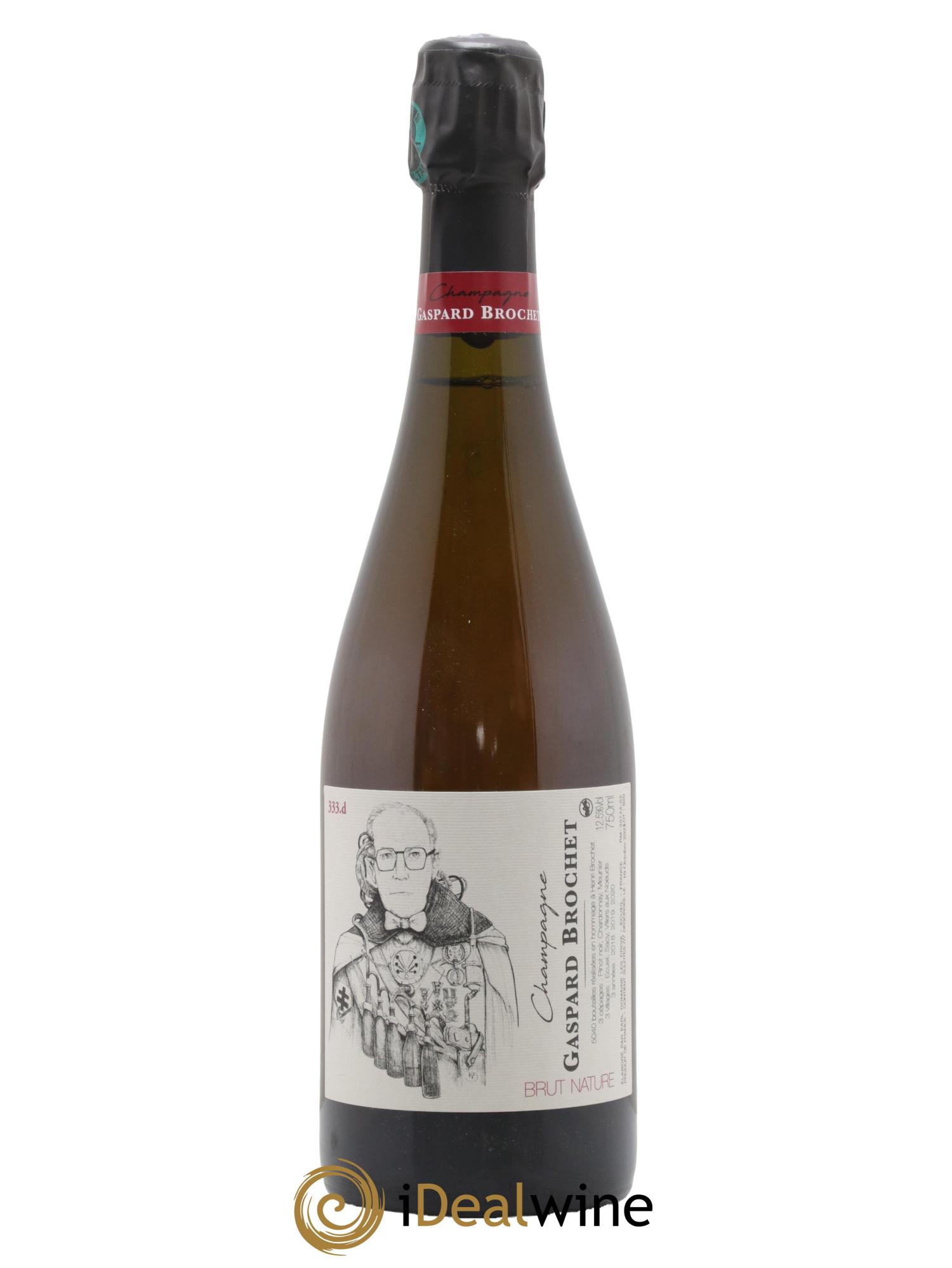 333.d Brut Nature Gaspard Brochet - Lot de 1 bouteille - 0