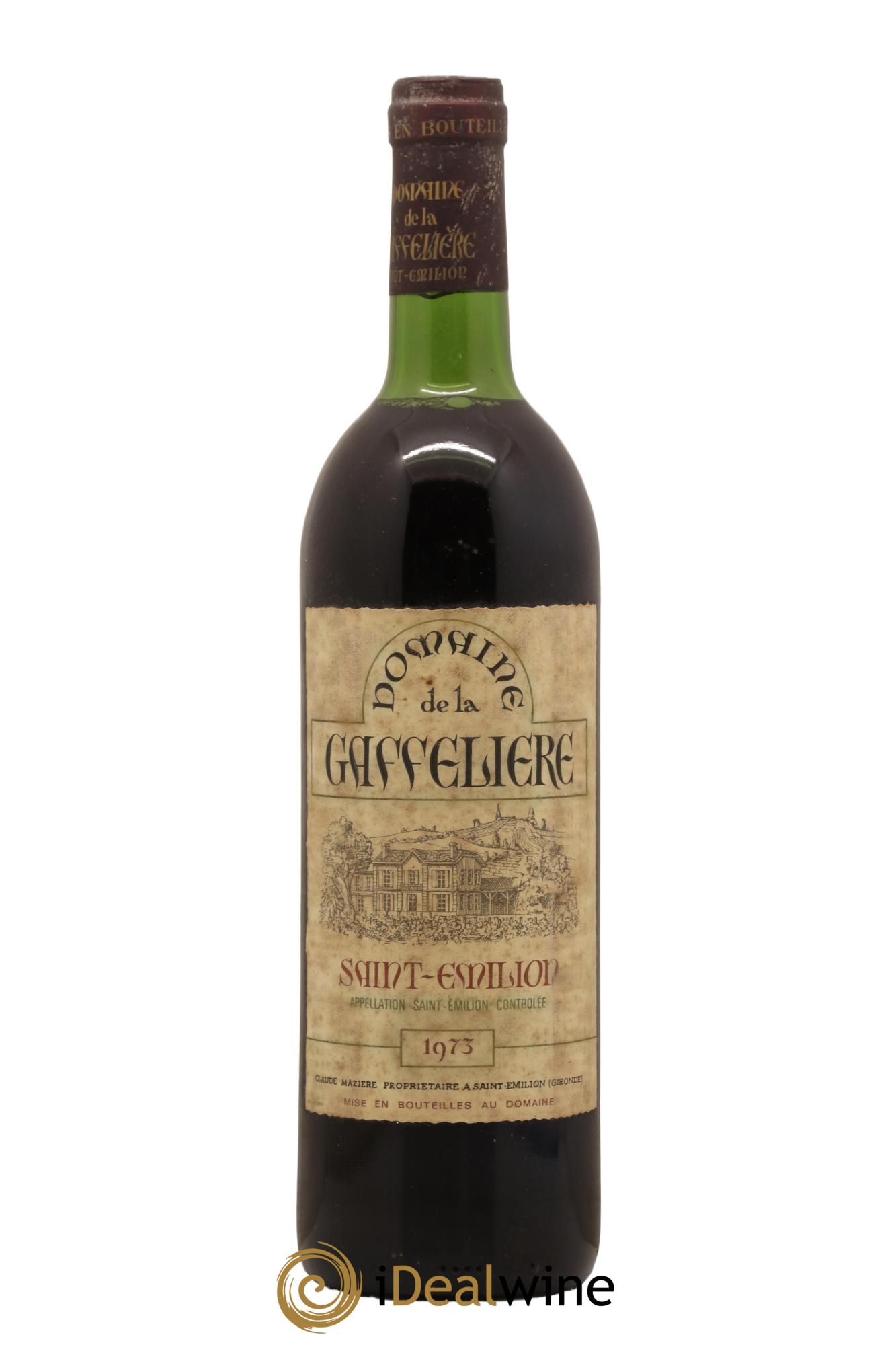 Saint-Émilion Domaine de la Gaffeliere 1973 - Lot de 1 bouteille - 0
