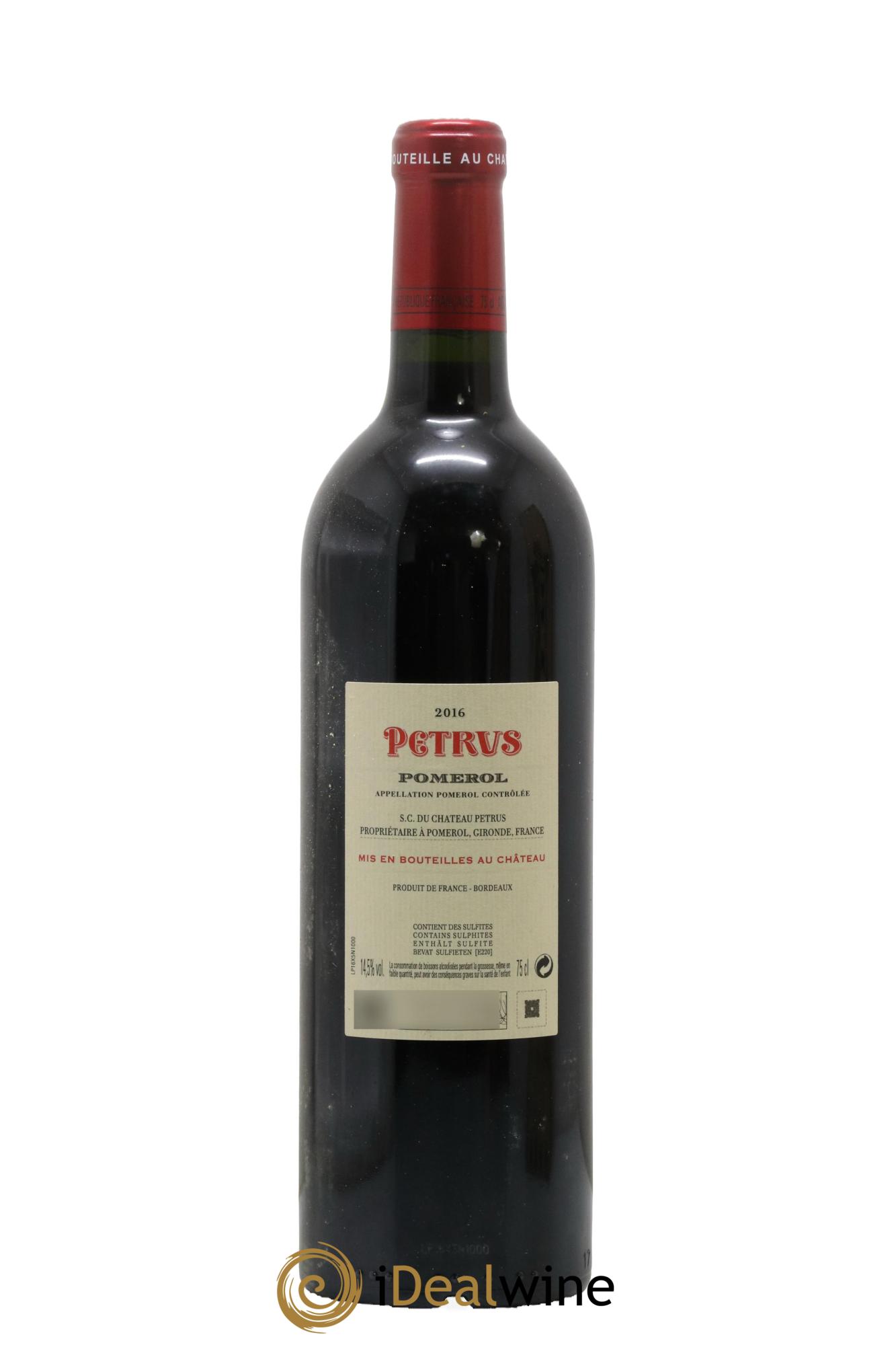 Petrus 2016 - Lot of 1 bottle - 2