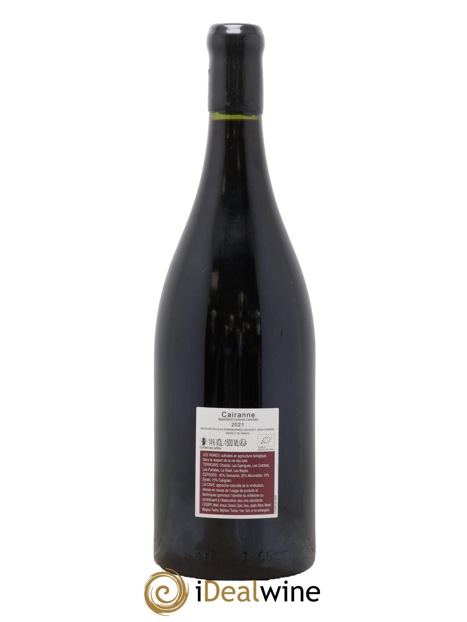 Cairanne Marcel Richaud 2021 - Lot de 1 magnum - 1