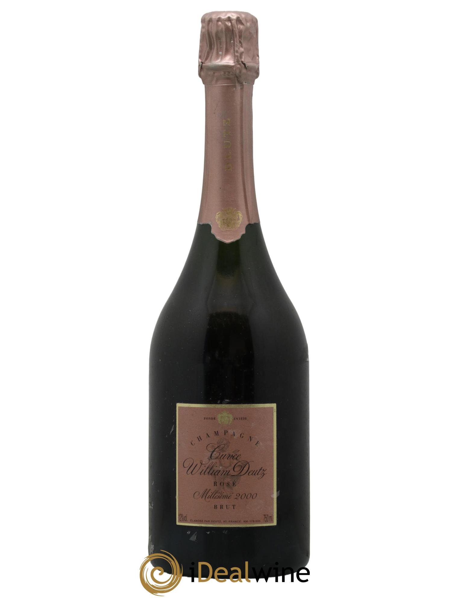 Cuvée William Deutz Deutz 2000 - Lot de 1 bouteille - 0