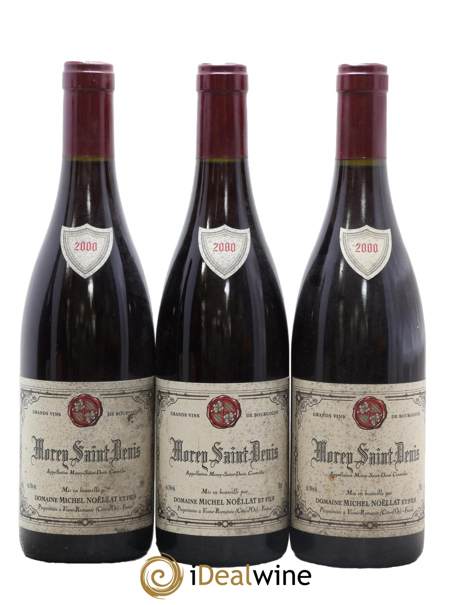 Morey-Saint-Denis Michel Noëllat Et Fils 2000 - Lot de 3 bouteilles - 0