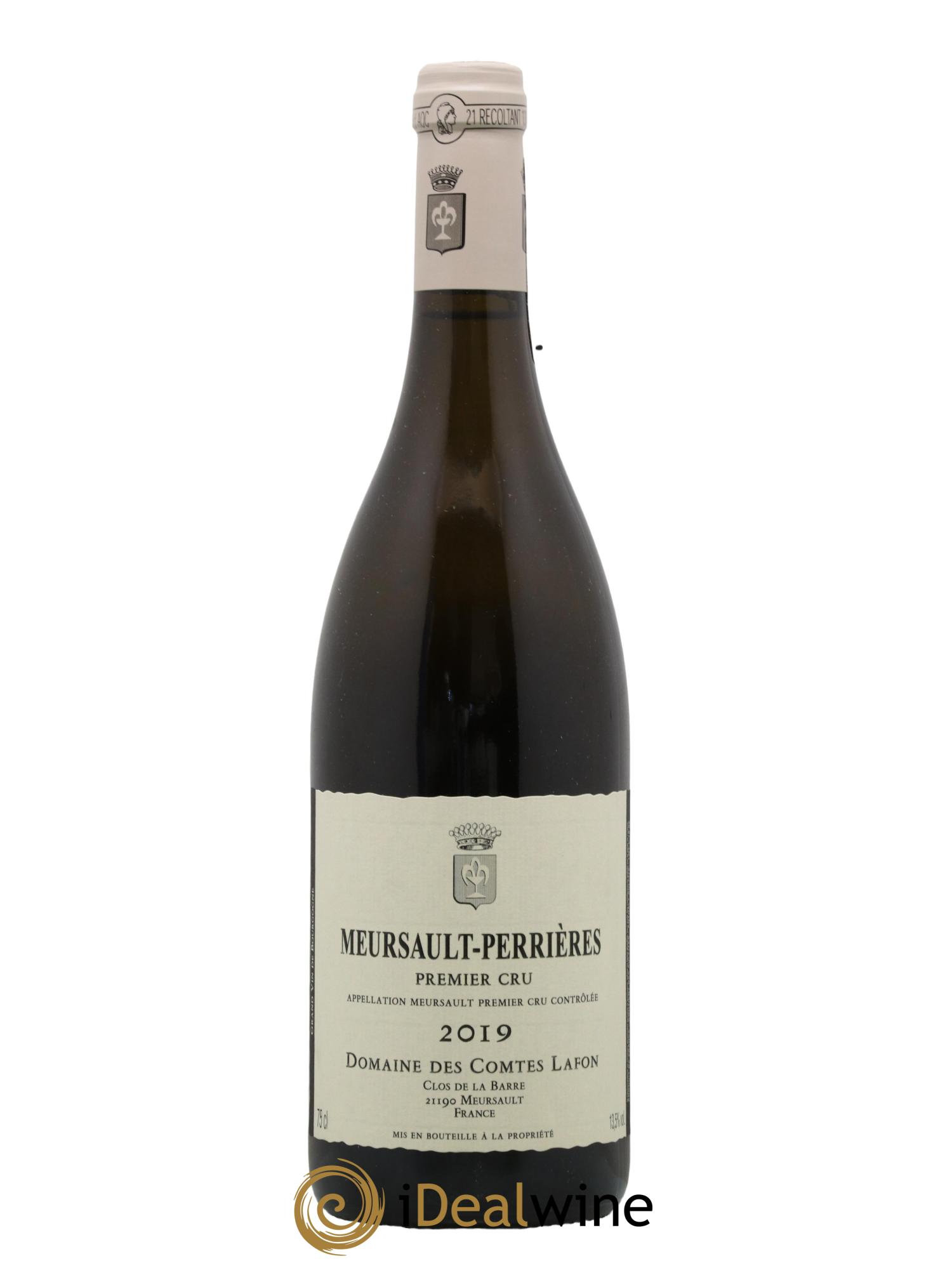 Meursault 1er Cru Perrières Comtes Lafon (Domaine des) 2019 - Lot de 1 bouteille - 0