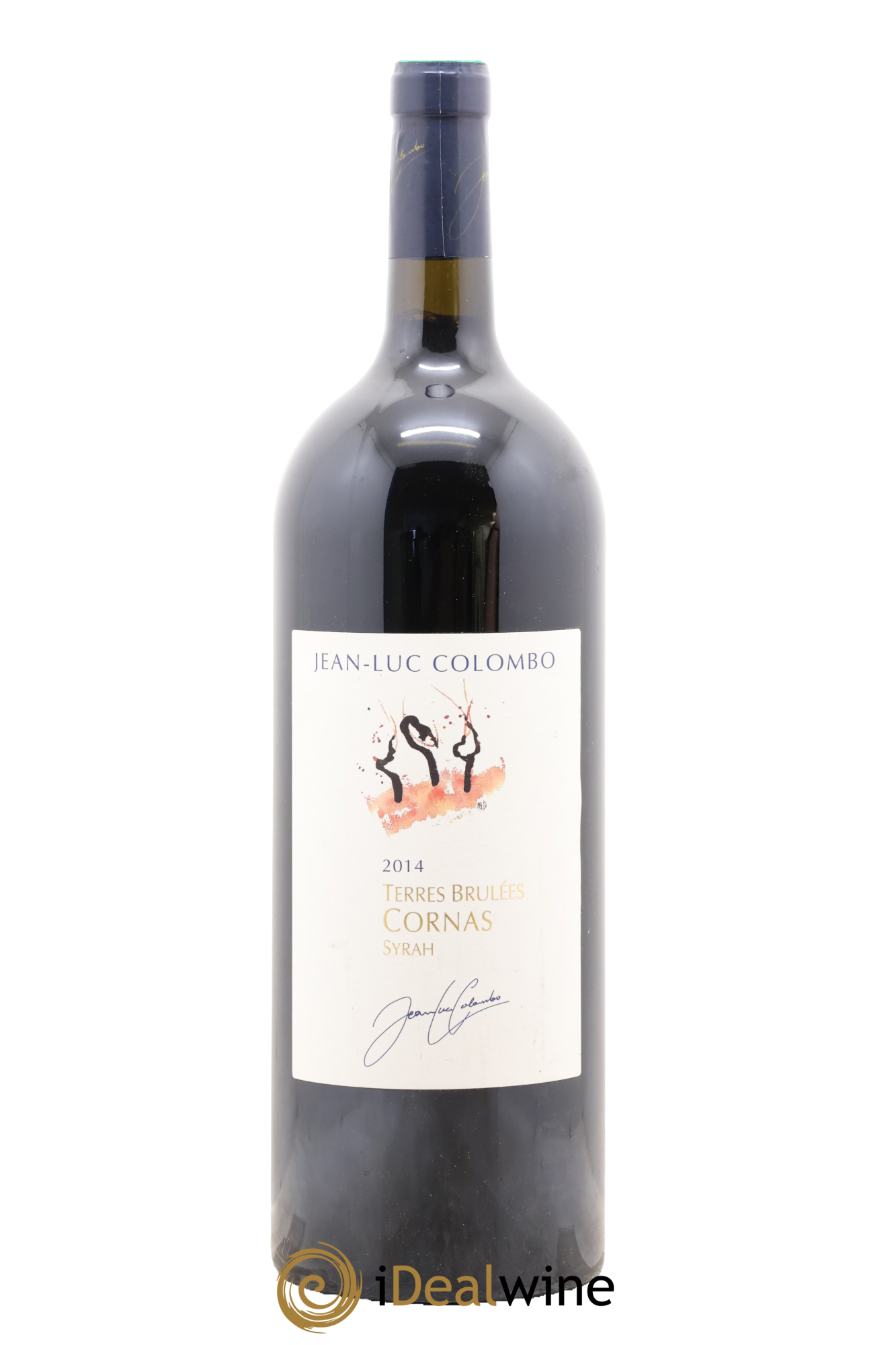 Cornas Terres Brûlées Jean-Luc Colombo 2014 - Lotto di 1 magnum - 0