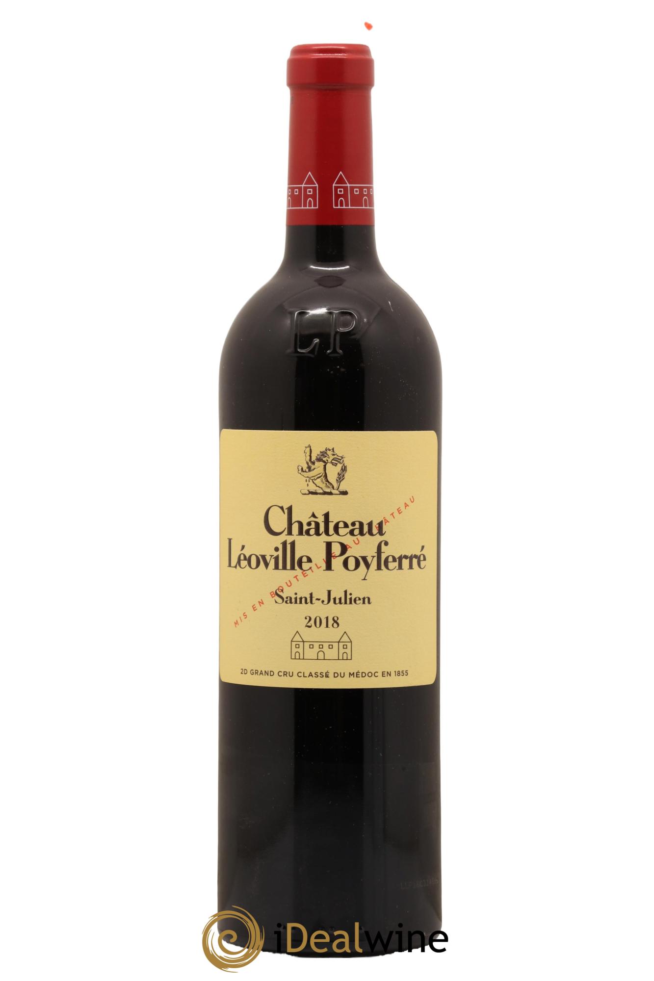 Château Léoville Poyferré 2ème Grand Cru Classé 2018 - Lot de 1 bouteille - 0