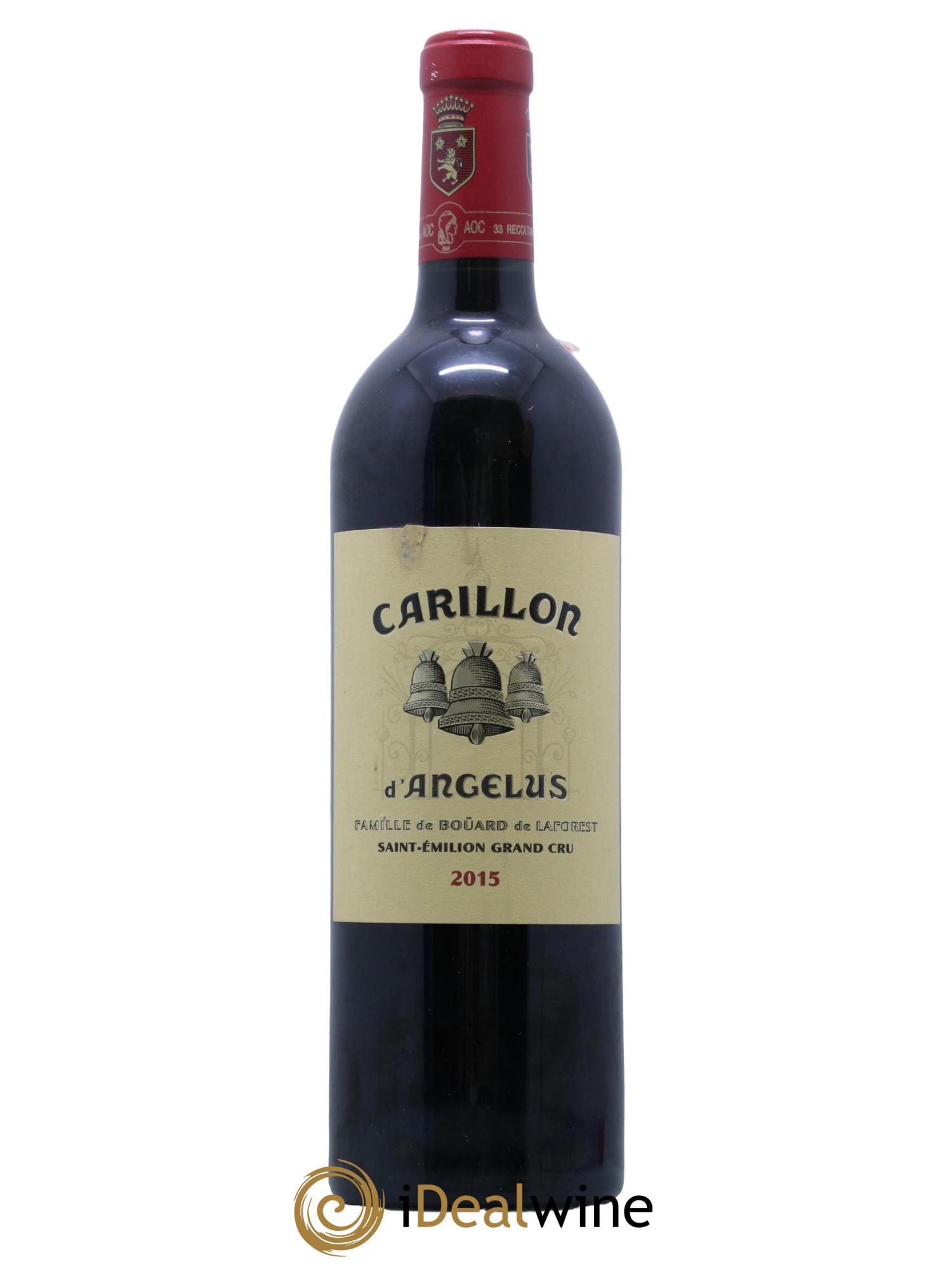 Le Carillon de l'Angélus Second Vin 2015 - Lot de 1 bouteille - 0
