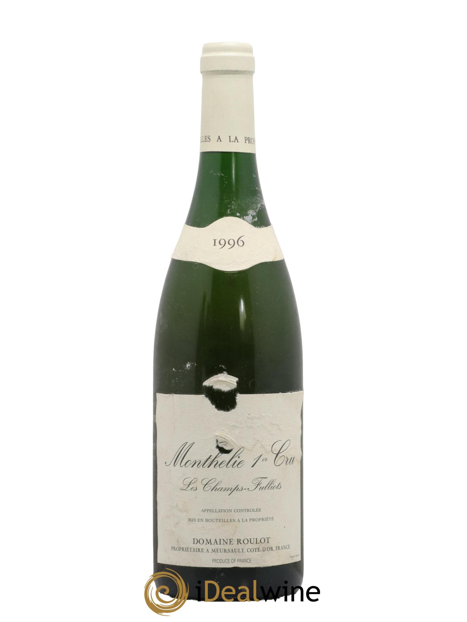 Monthélie 1er Cru Les Champs Fulliot Roulot (Domaine) 1996 - Lot de 1 bouteille - 0