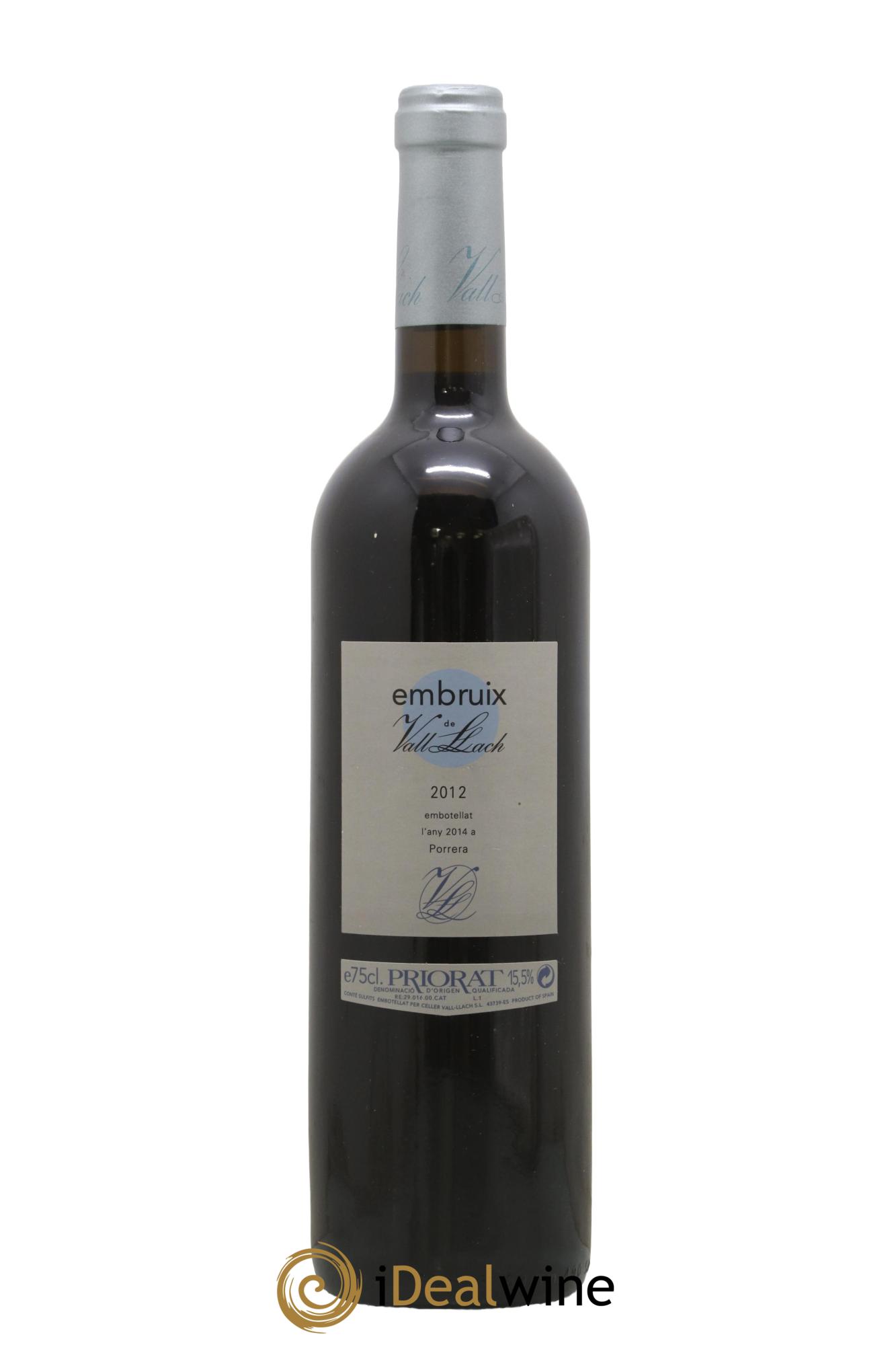 Priorat Bodegas Vall Llach DOCA Embruix 2012 - Lot de 1 bouteille - 0