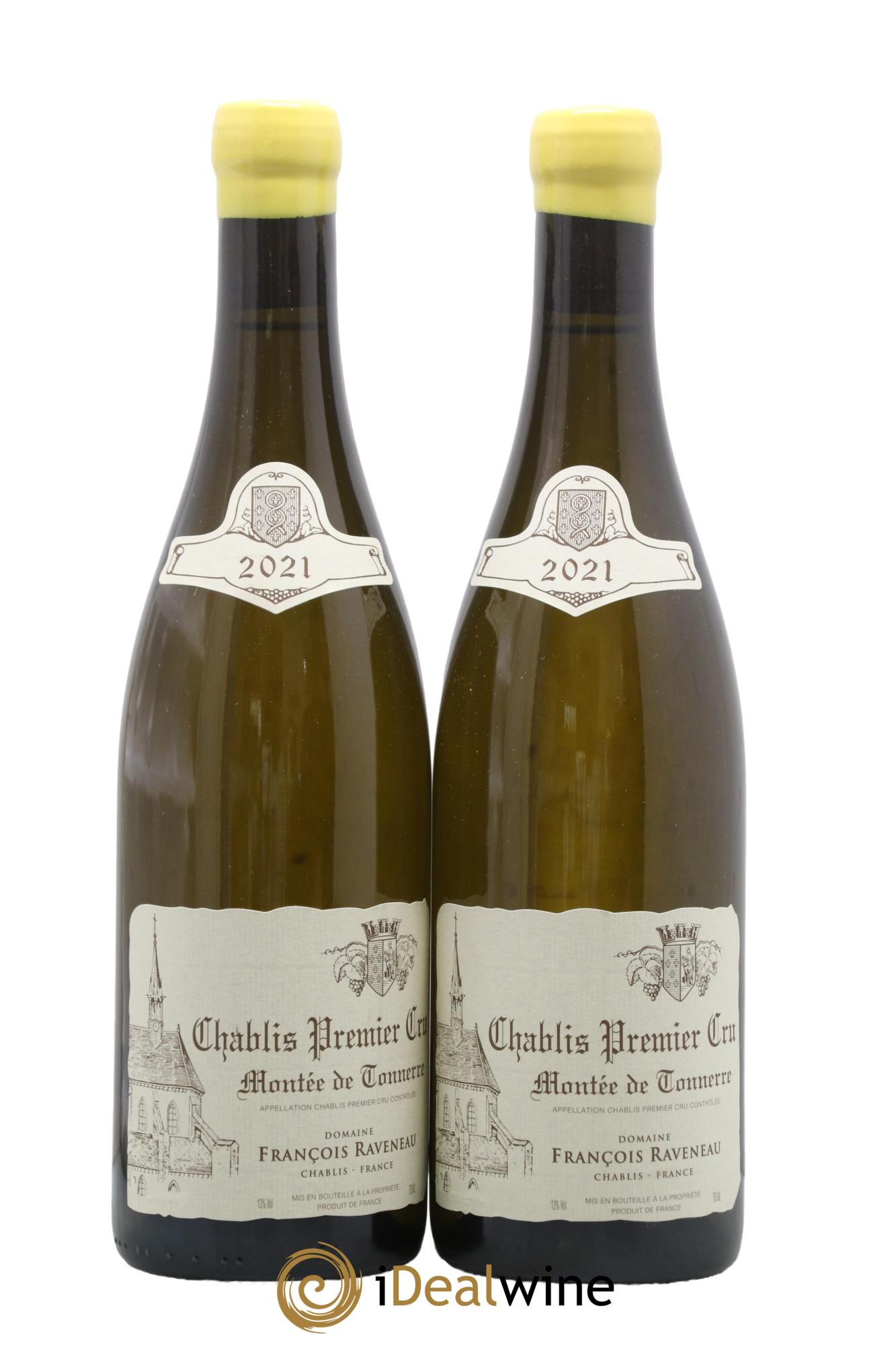 Chablis 1er Cru Montée de Tonnerre Raveneau (Domaine) 2021 - Lotto di 2 bottiglie - 0