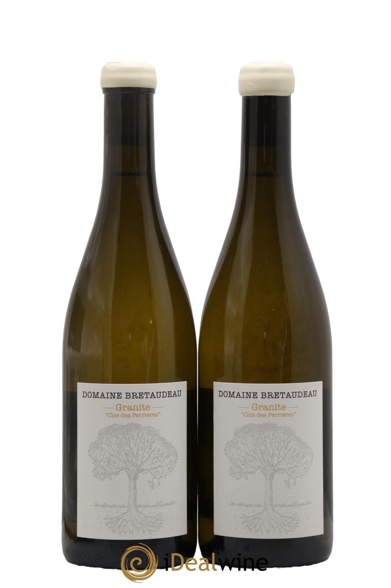 Muscadet-Sèvre-et-Maine Granite Clos des Perrières Jérôme Bretaudeau - Domaine de Bellevue 2022 - Lot de 2 bouteilles - 0