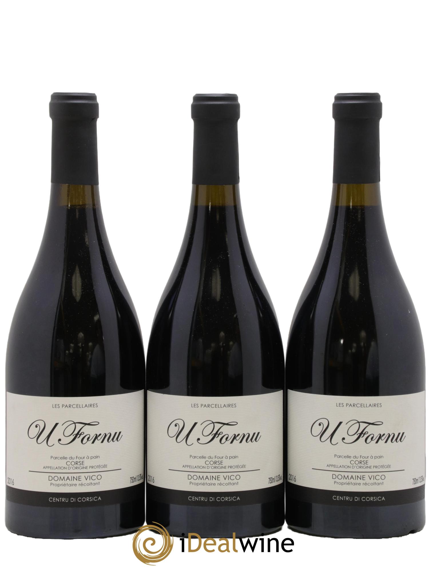 Vin de Corse U Fornu Domaine Vico 2016 - Lotto di 3 bottiglie - 0