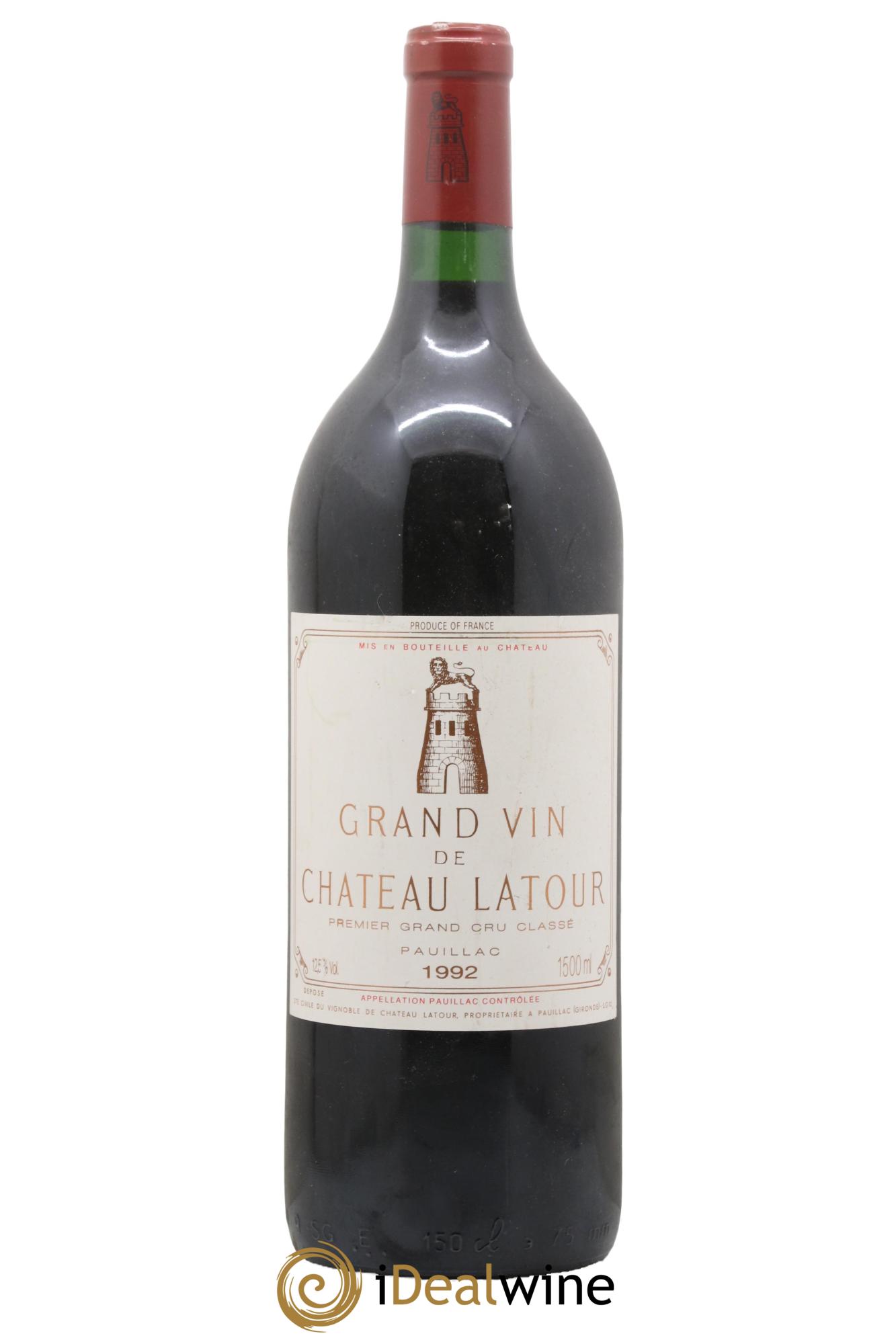 Château Latour 1er Grand Cru Classé 1992 - Lot of 1 magnum - 0