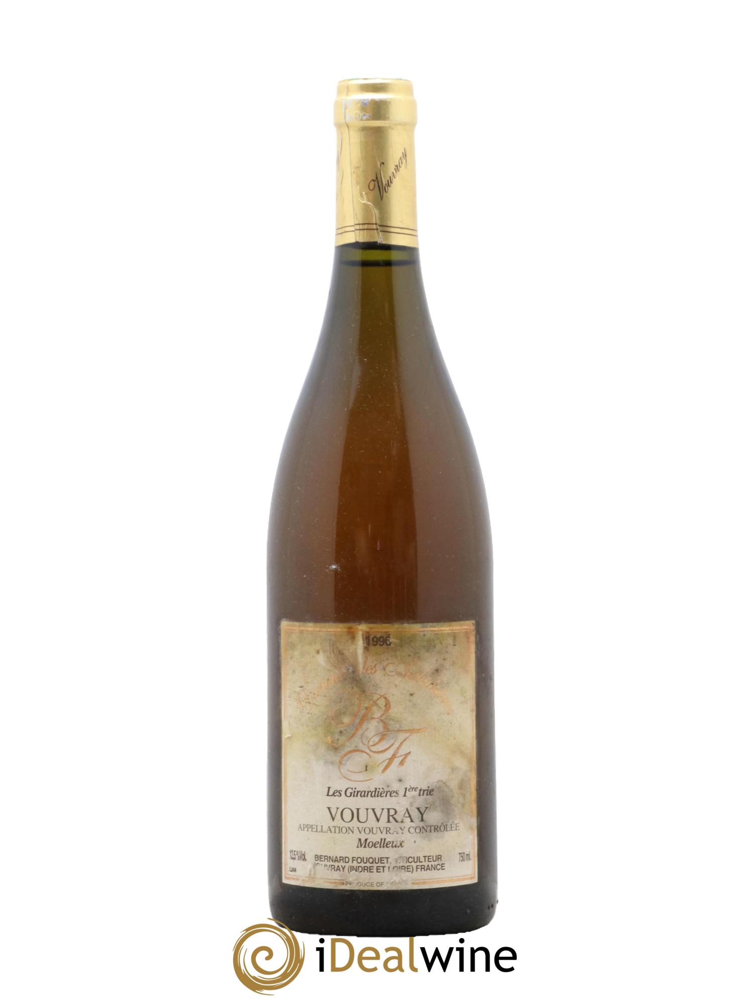 Vouvray Les Girardières 1ère Trie Domaine des Aubuisières 1996 - Lot de 1 bouteille - 0