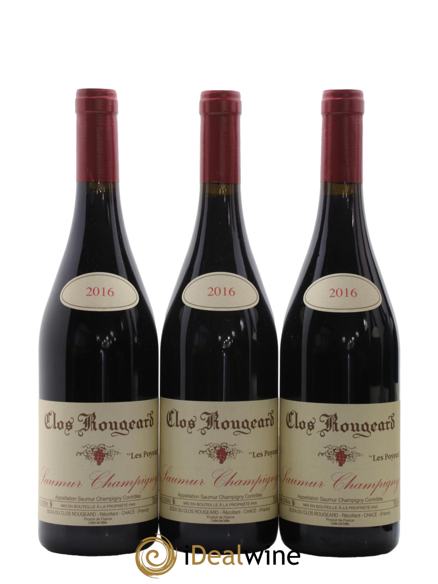Saumur-Champigny Les Poyeux Clos Rougeard 2016 - Lot de 6 bouteilles - 1