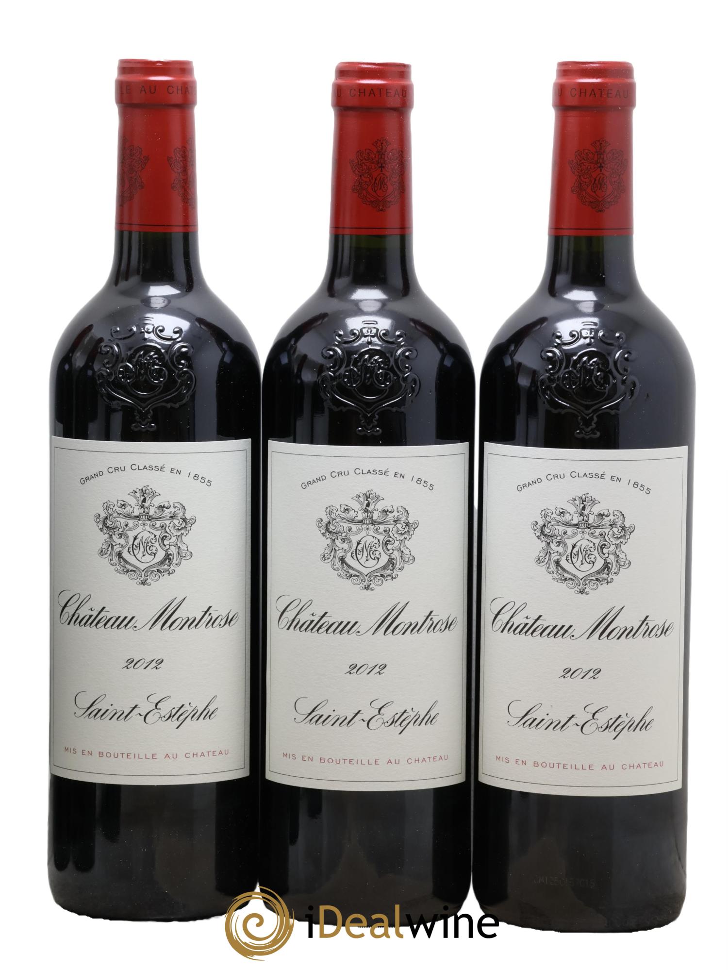 Château Montrose 2ème Grand Cru Classé 2012 - Lot de 6 bouteilles - 1
