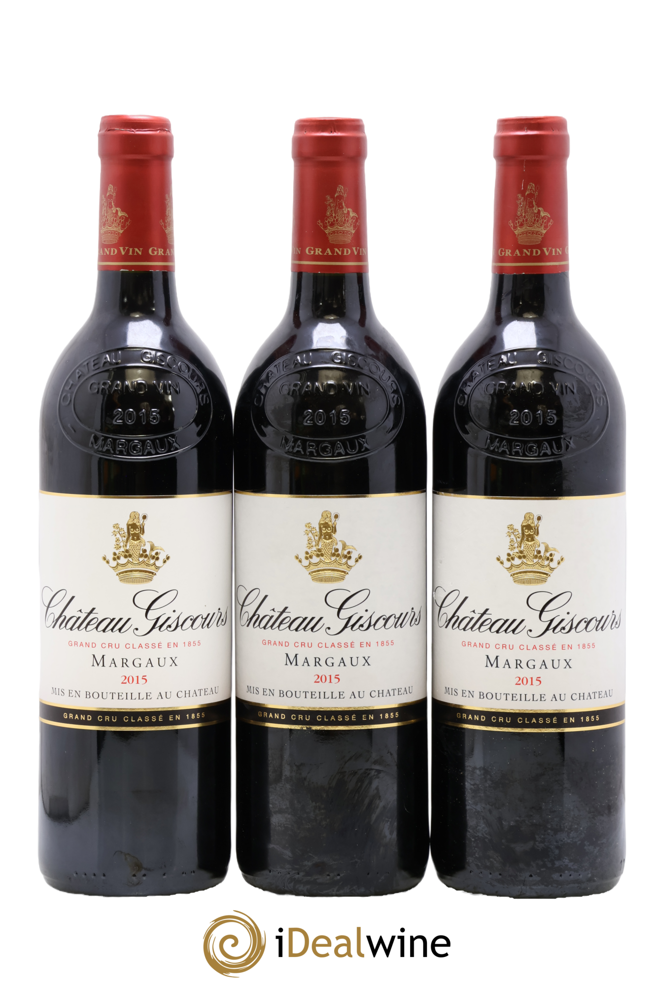 Château Giscours 3ème Grand Cru Classé 2015 - Posten von 3 Flaschen - 0
