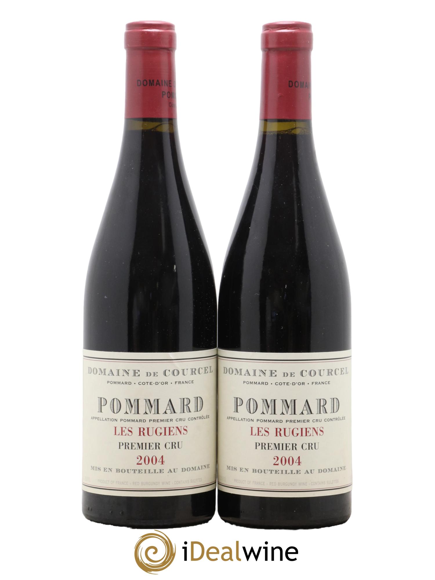 Pommard 1er Cru Les Rugiens de Courcel (Domaine) 2004 - Lot de 2 bouteilles - 0