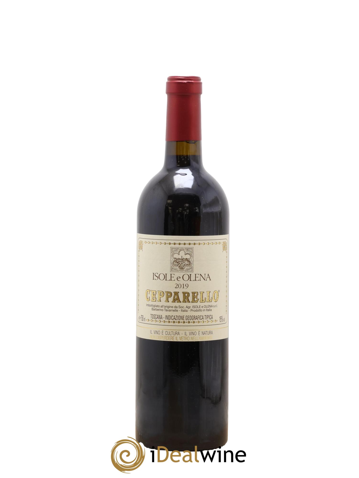 Toscana IGT Cepparello Isole e olena 2019 - Posten von 1 Flasche - 0