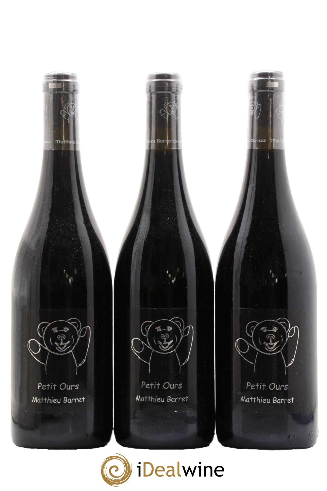 Côtes-du-Rhône Petit Ours Brun Coulet (Domaine du) - Matthieu Barret 2022 - Lotto di 3 bottiglie - 0