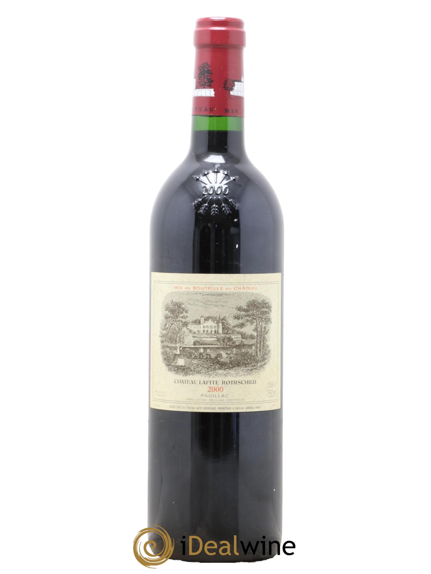 Château Lafite Rothschild 1er Grand Cru Classé 2000 - Lotto di 1 bottiglia - 0