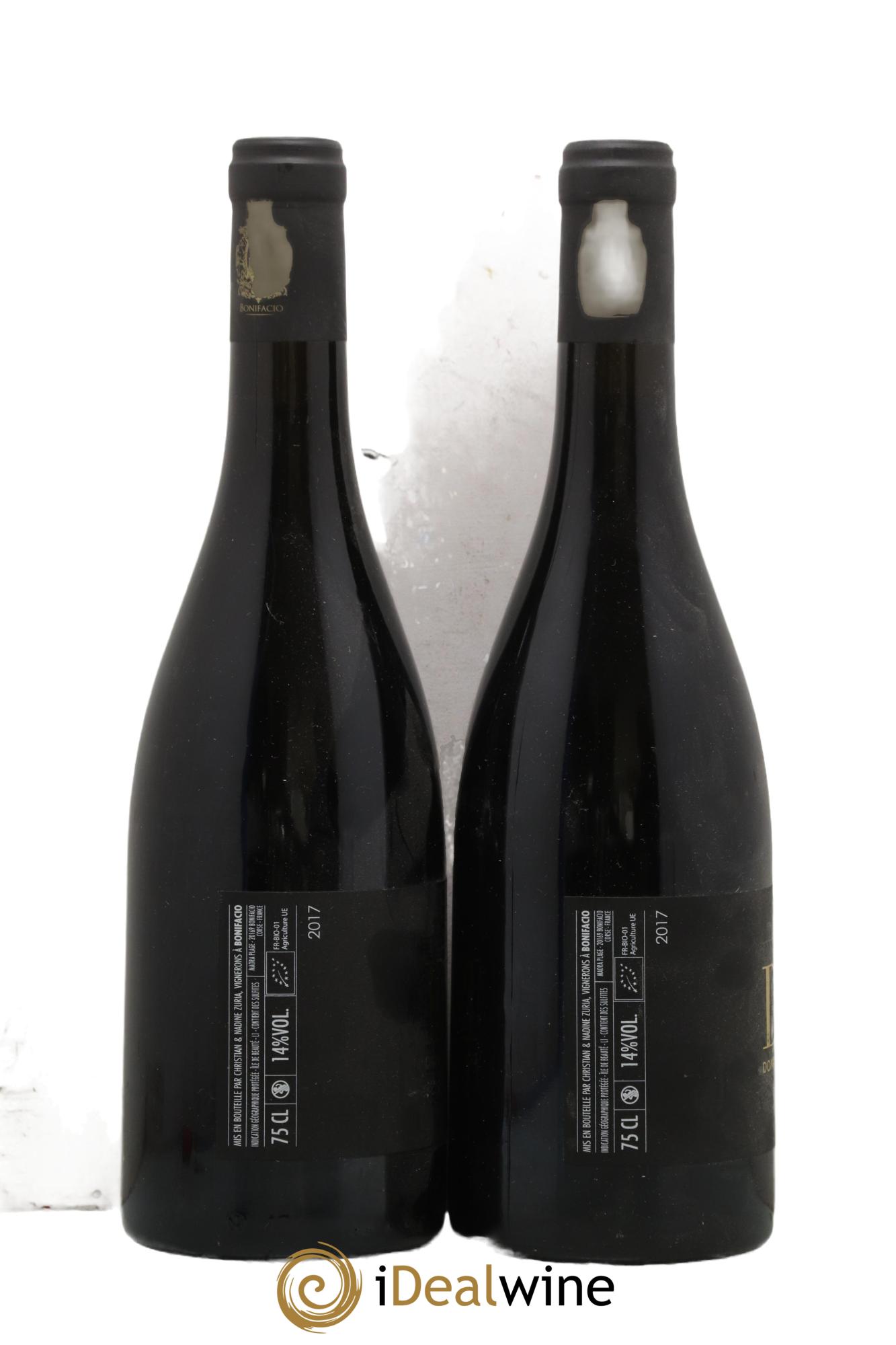 Vin de Corse IGP Ile de Beauté DZ Domaine Zuria 2017 - Lot de 2 bouteilles - 1