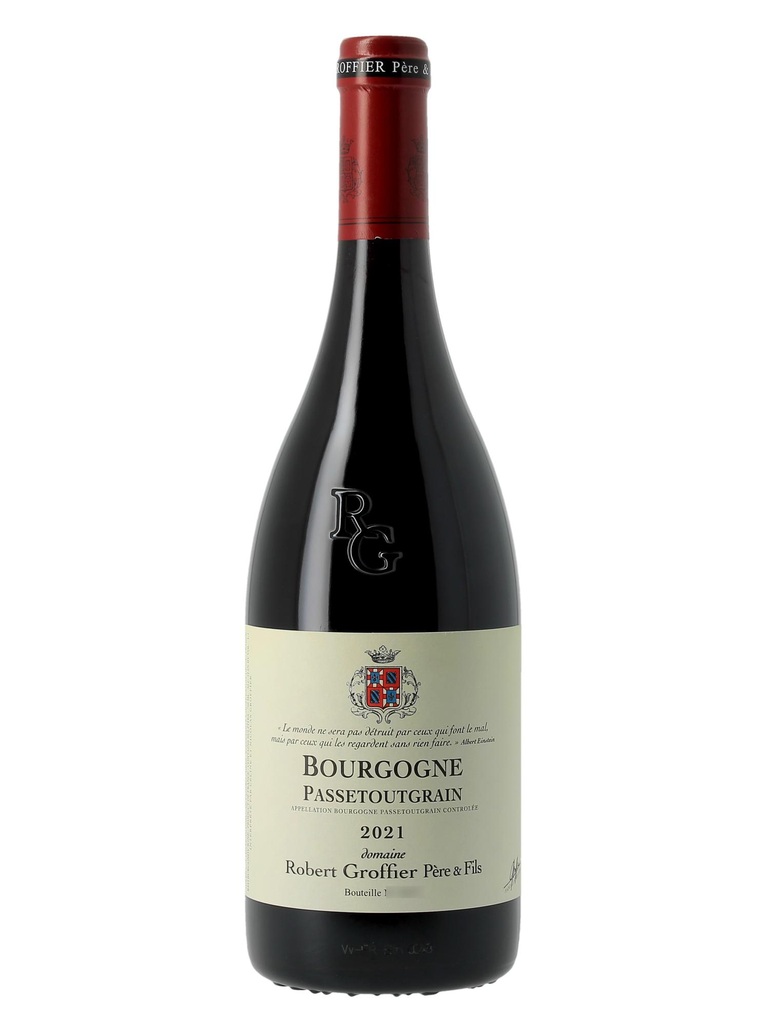Bourgogne Passetoutgrain Robert Groffier Père & Fils (Domaine) 2021 - Lot of 1 bottle - 0